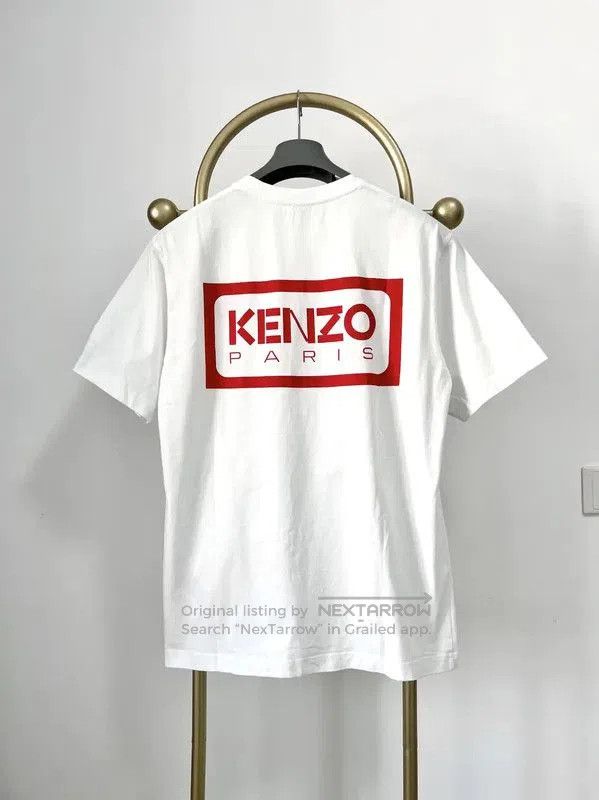 Kenzo Kenzo Summer White Cotton Short Sleeve T-Shirt . Size US M / EU 48-50 / 2 - 3 Thumbnail
