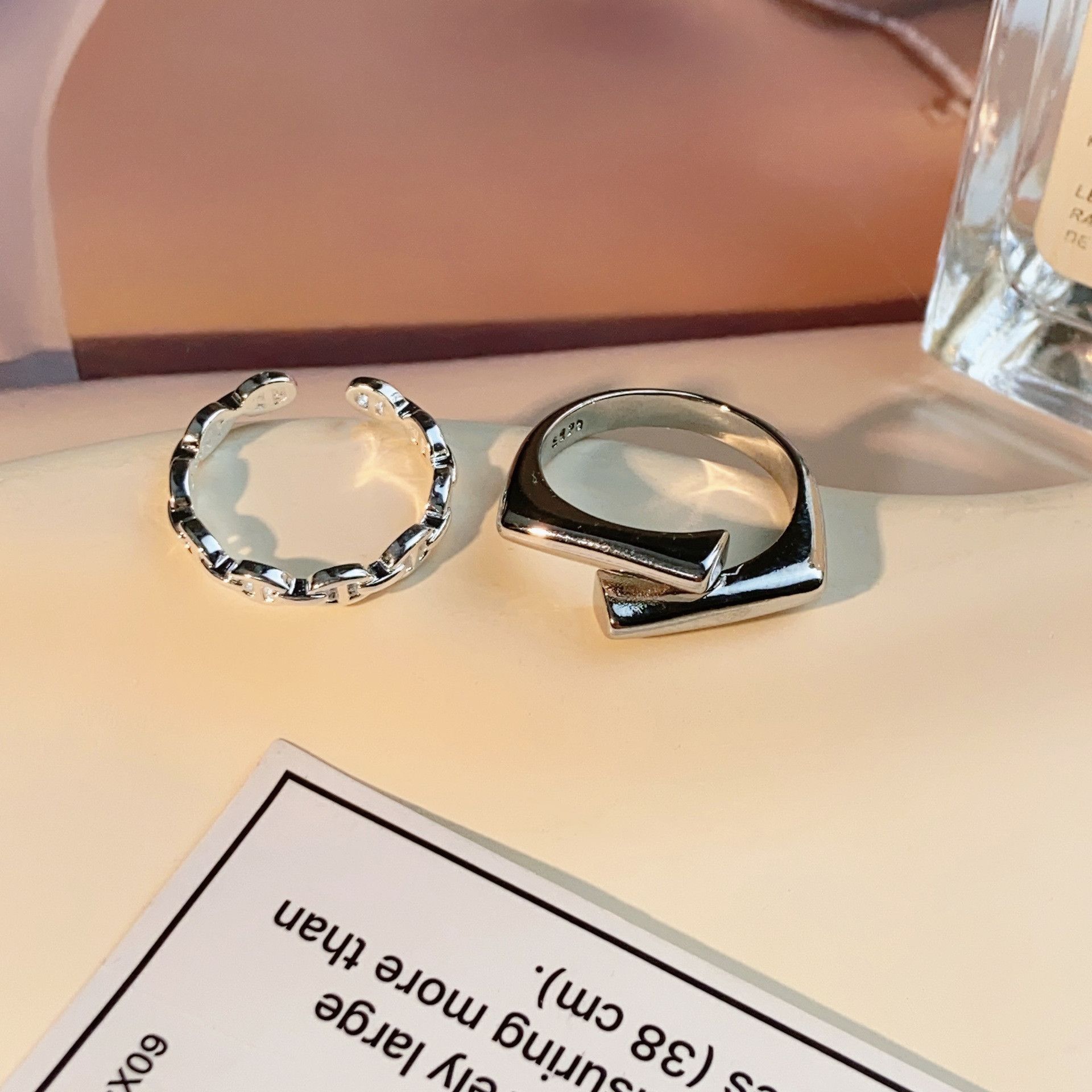 Jewelry Future Jewelry Rings Open Size Chrome Ring (Size 7-13) Size ONE SIZE - 4 Thumbnail