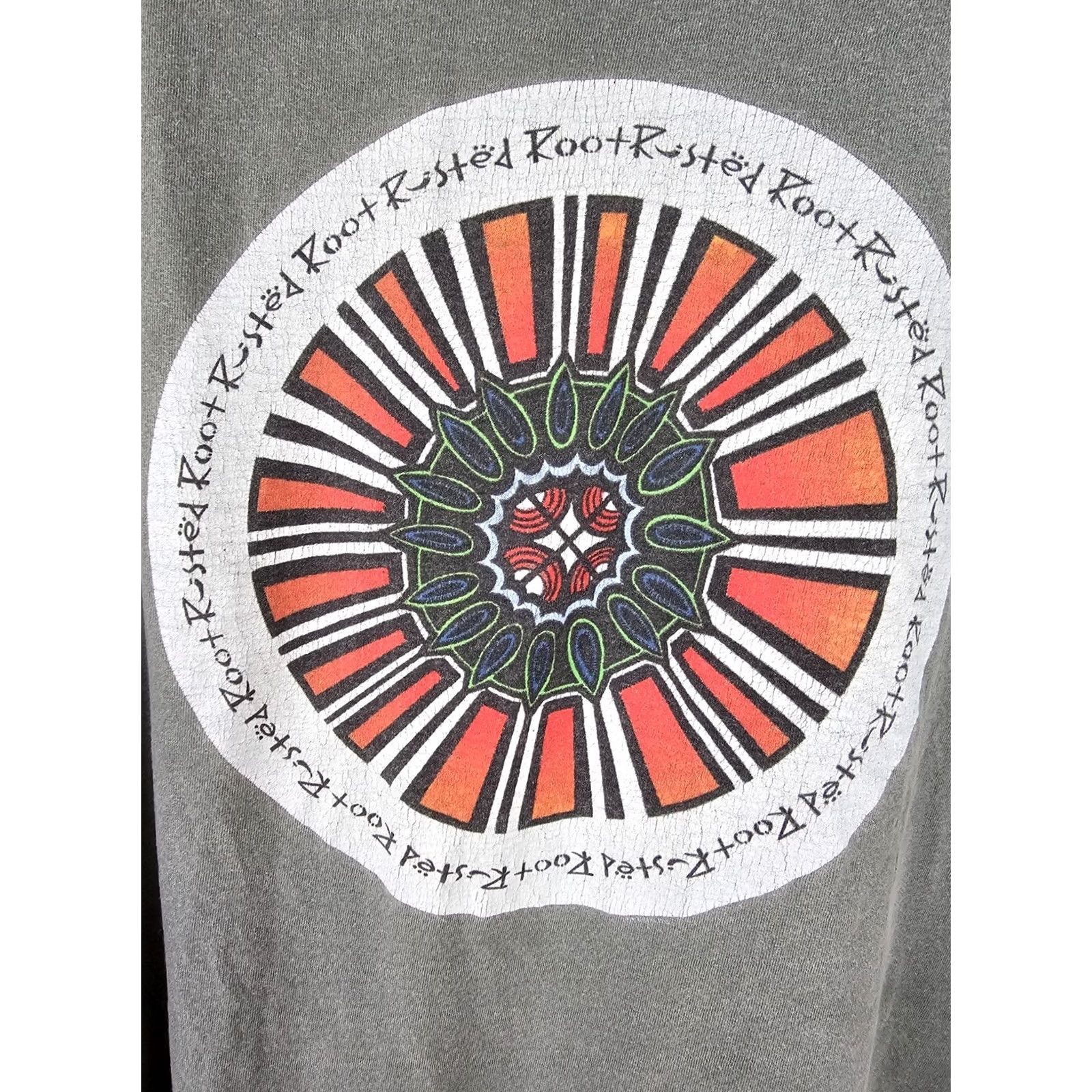 Roots VINTAGE 90' RUSTED ROOT ROCK BAND TOUR SINGLE STITCH LONG SLEEVE T-SHIRT SZ L Mens Shirt Cotton Gray 90s Tour Rock Band Vintage Mens T-Shirt Size US L / EU 52-54 / 3 - 2 Thumbnail