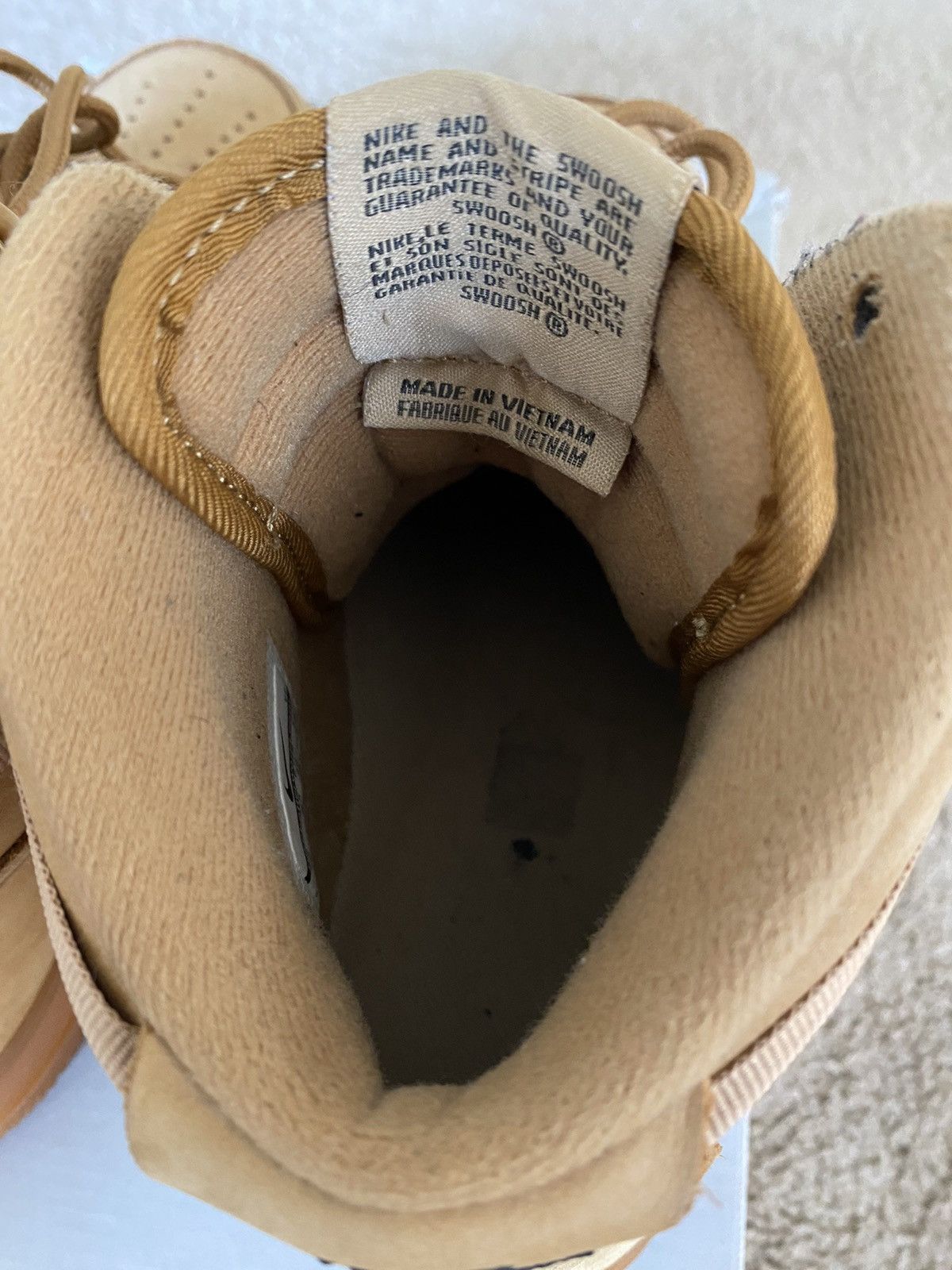 Nike Nike Air Force 1 High Wheat 2015 Size 10 Size US 10 / EU 43 - 10 Thumbnail