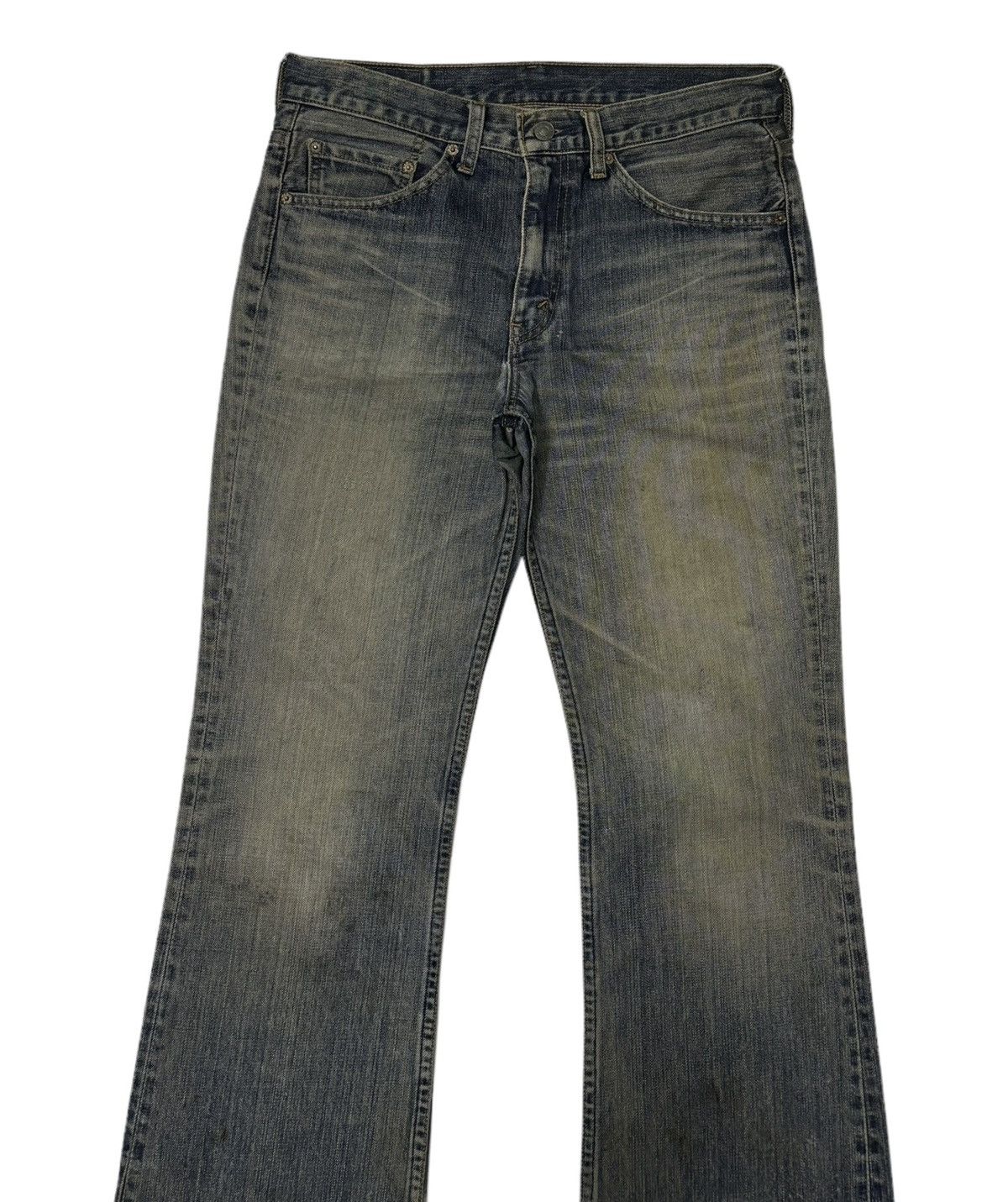 If Six Was Nine × Levi's 🔥VTG LEVIS 517 FLARE RUSTY DISTRESSED DENIM FLARED JEANS Size US 32 / EU 48 - 3 Thumbnail