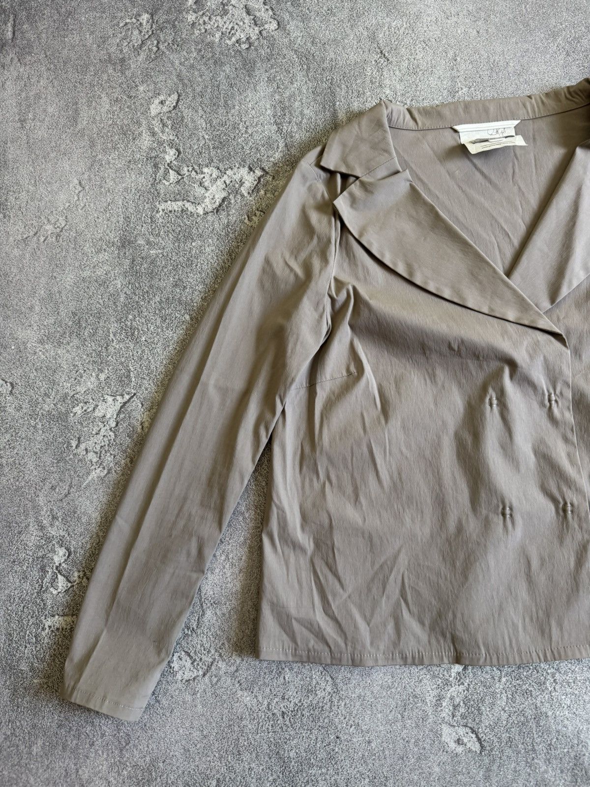 Annette Gortz × Designer Annette Gortz 38 ismo light blazer button up jacket Görtz Size M / US 6-8 / IT 42-44 - 6 Thumbnail