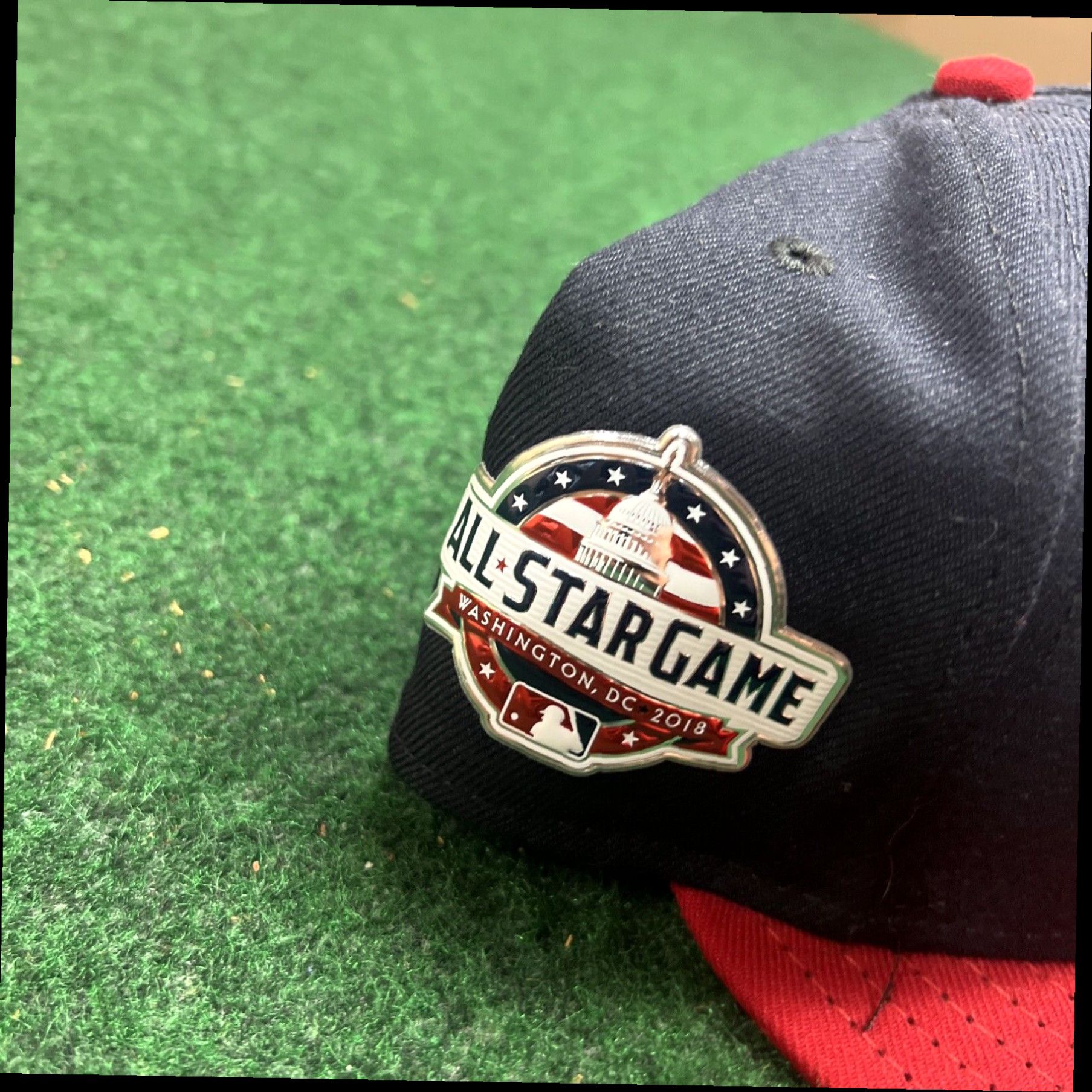 Vintage Washington Nationals Capsule Speedway 2018 All Star Game Fitted Hat Size 6 7/8 Size ONE SIZE - 2 Thumbnail