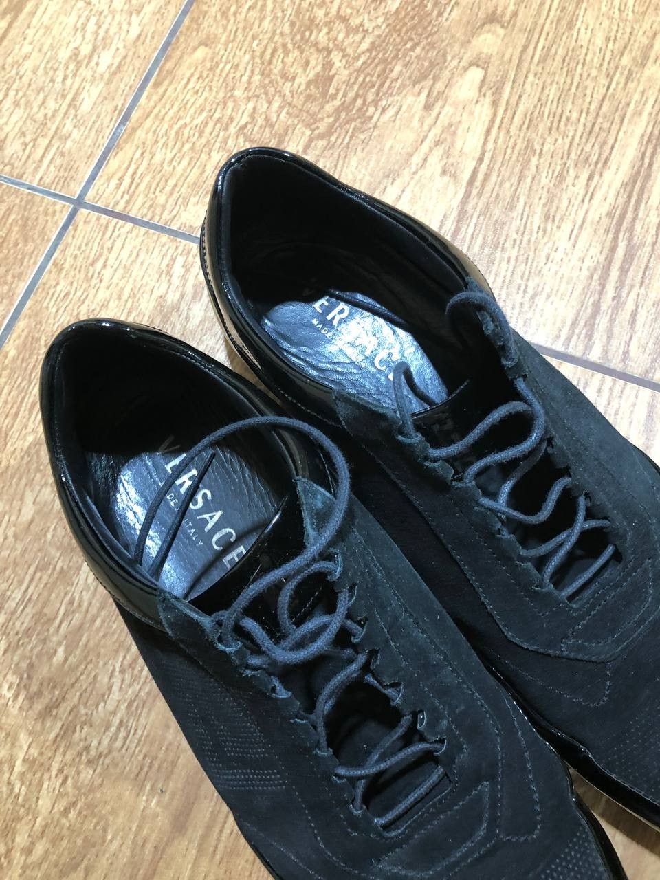 Versace Versace MINIMAL SUEDE SNEAKERS Size US 9 / EU 42 - 14 Thumbnail