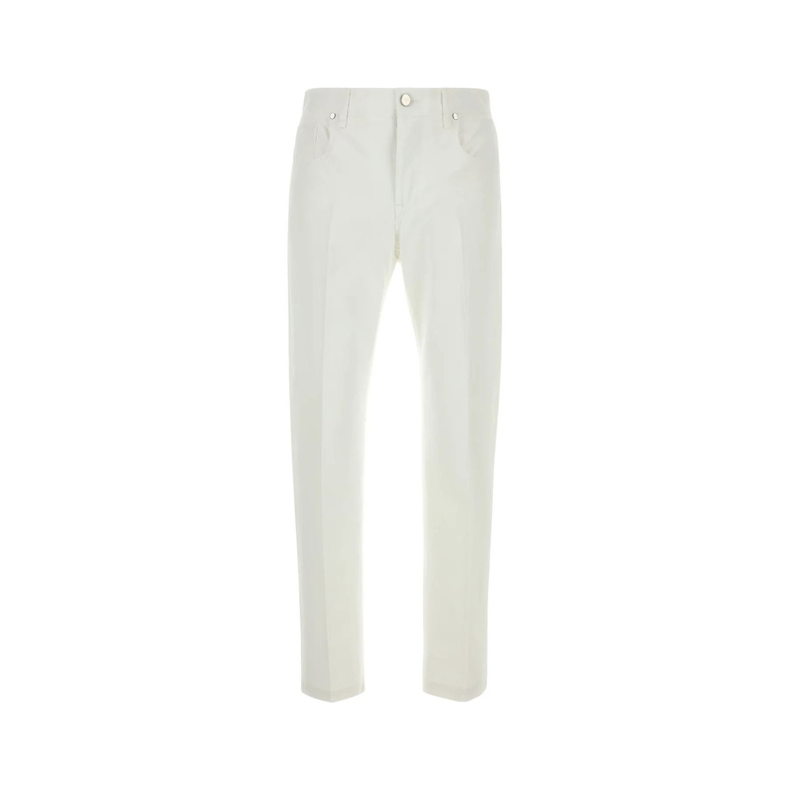 FENDI White Denim Jeans New )