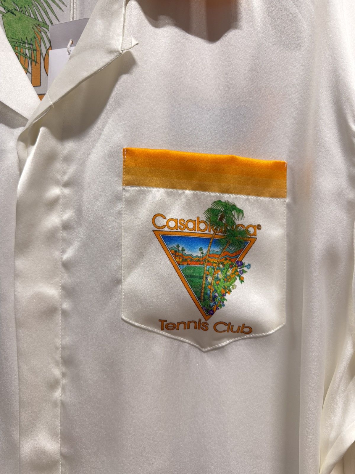 Casablanca Casablanca Tennis Club Silk Shirt NEW 1100$ Size US L / EU 52-54 / 3 - 3 Thumbnail