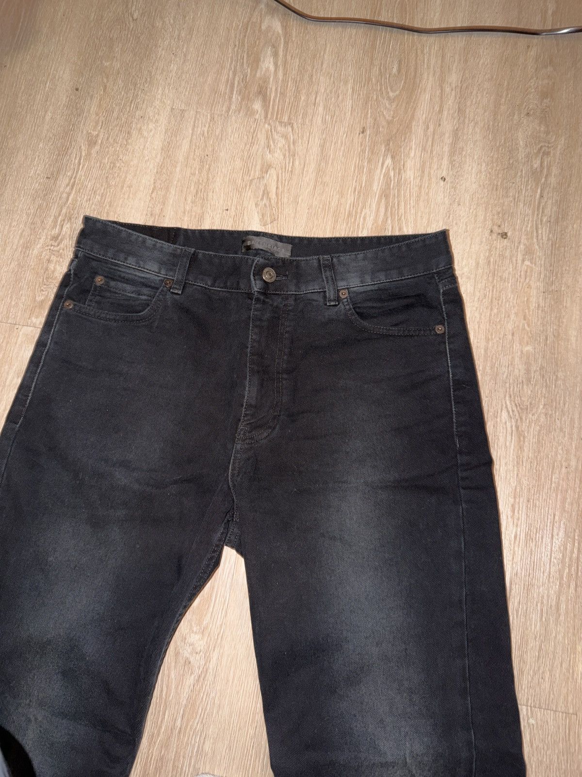 Balenciaga balenciaga straight leg denim Size US 34 / EU 50 - 2 Thumbnail