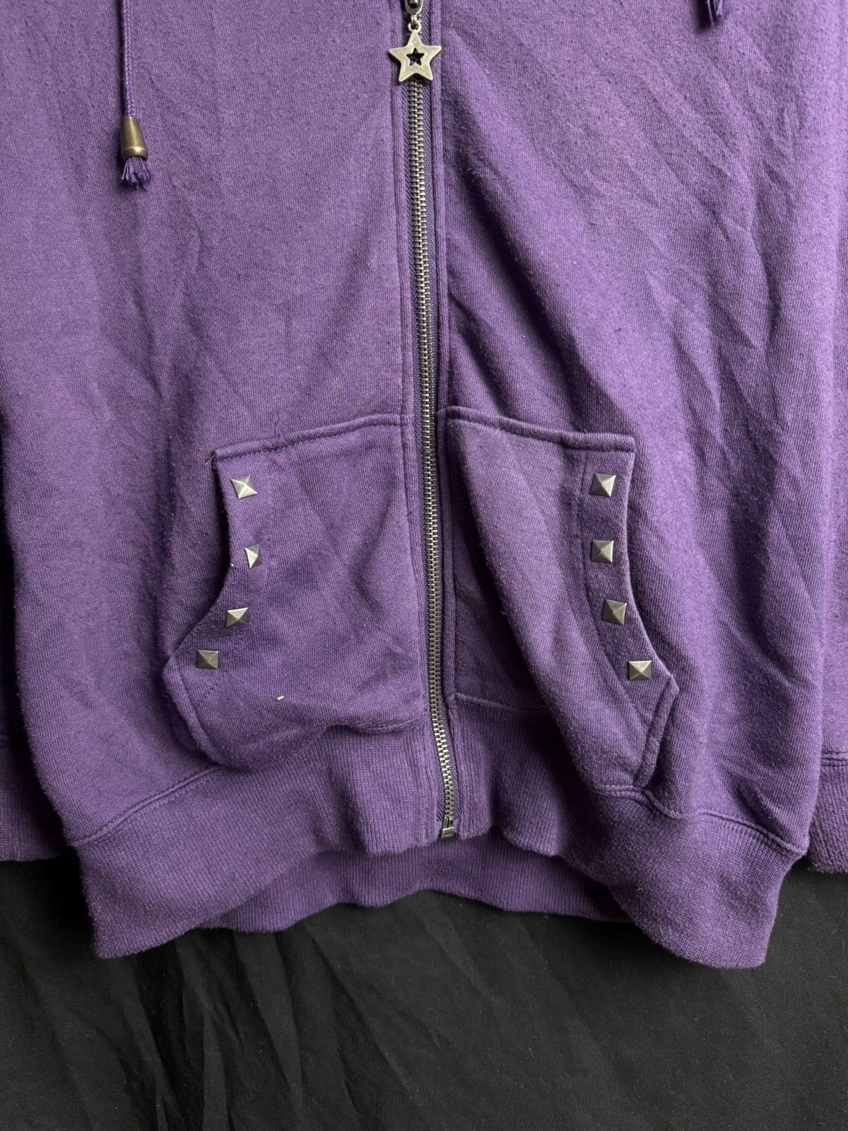GOA Studded Colza Hoodie Vkei Punk Styled Japan Size US M / EU 48-50 / 2 - 5 Thumbnail
