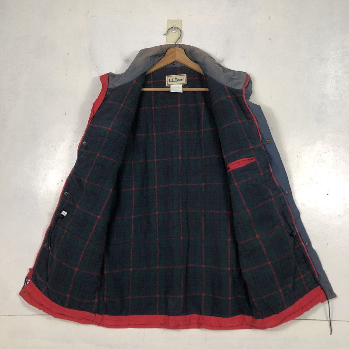 Japanese Brand Vintage Hunting Chore Jacket L.L.Bean Blanket Tartan Check Size US S / EU 44-46 / 1 - 15 Thumbnail