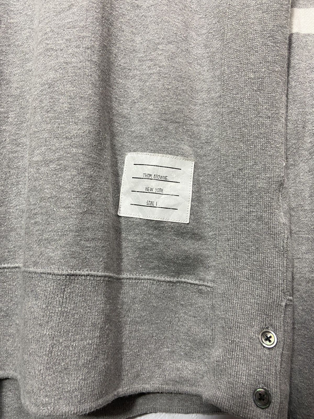Thom Browne Thom Browne 4 - Bar Loopback Sweatshirt Size US S / EU 44-46 / 1 - 6 Thumbnail