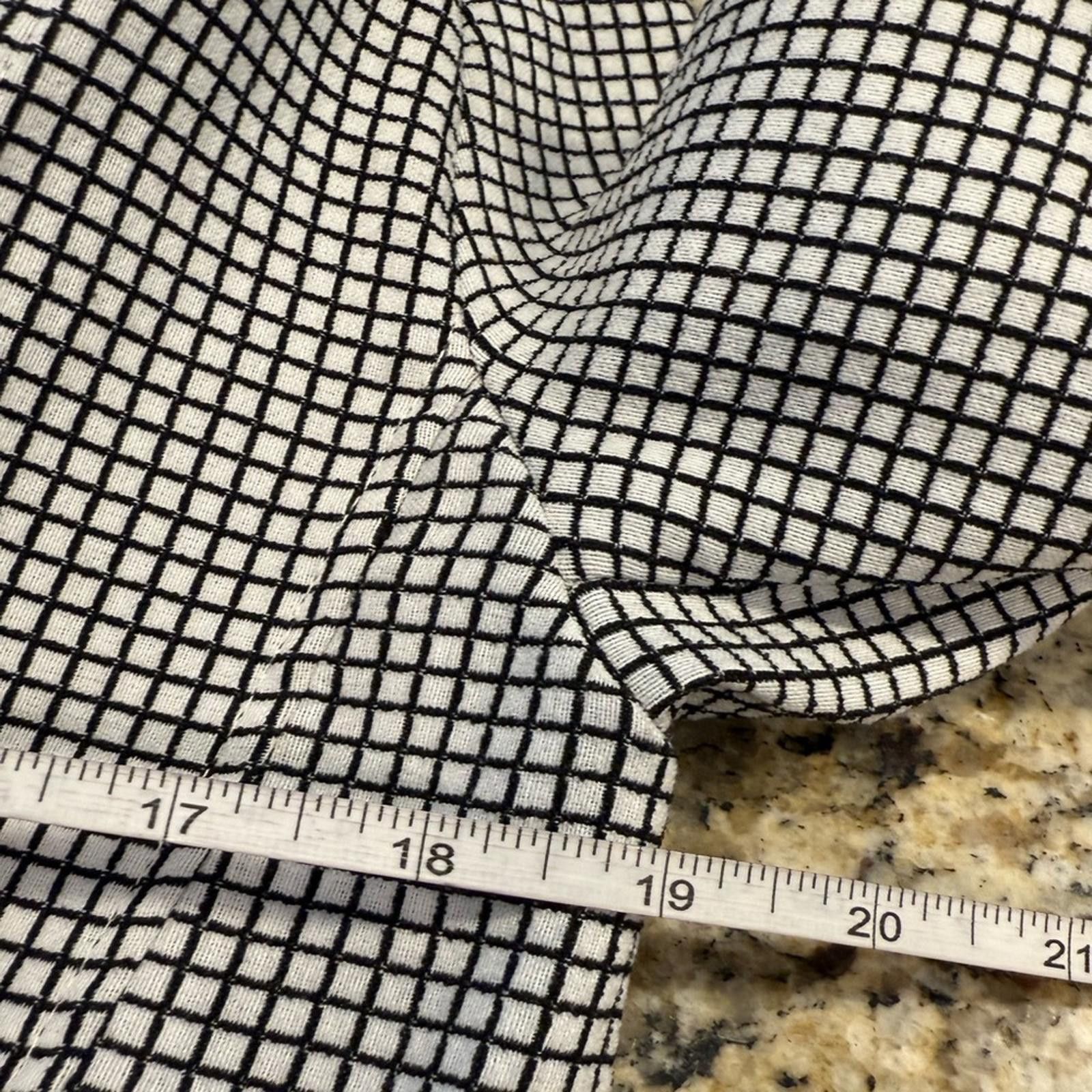 Other Max Studio blazer monochromatic black & white plaid medium Size M / US 6-8 / IT 42-44 - 9 Thumbnail