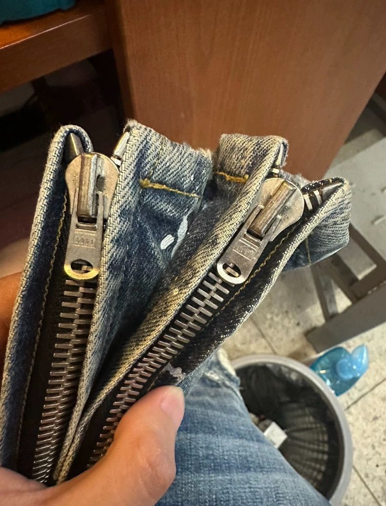 Fear of God Fear of God Season 4 splashed with black blue jeans Size US 28 / EU 44 - 8 Thumbnail