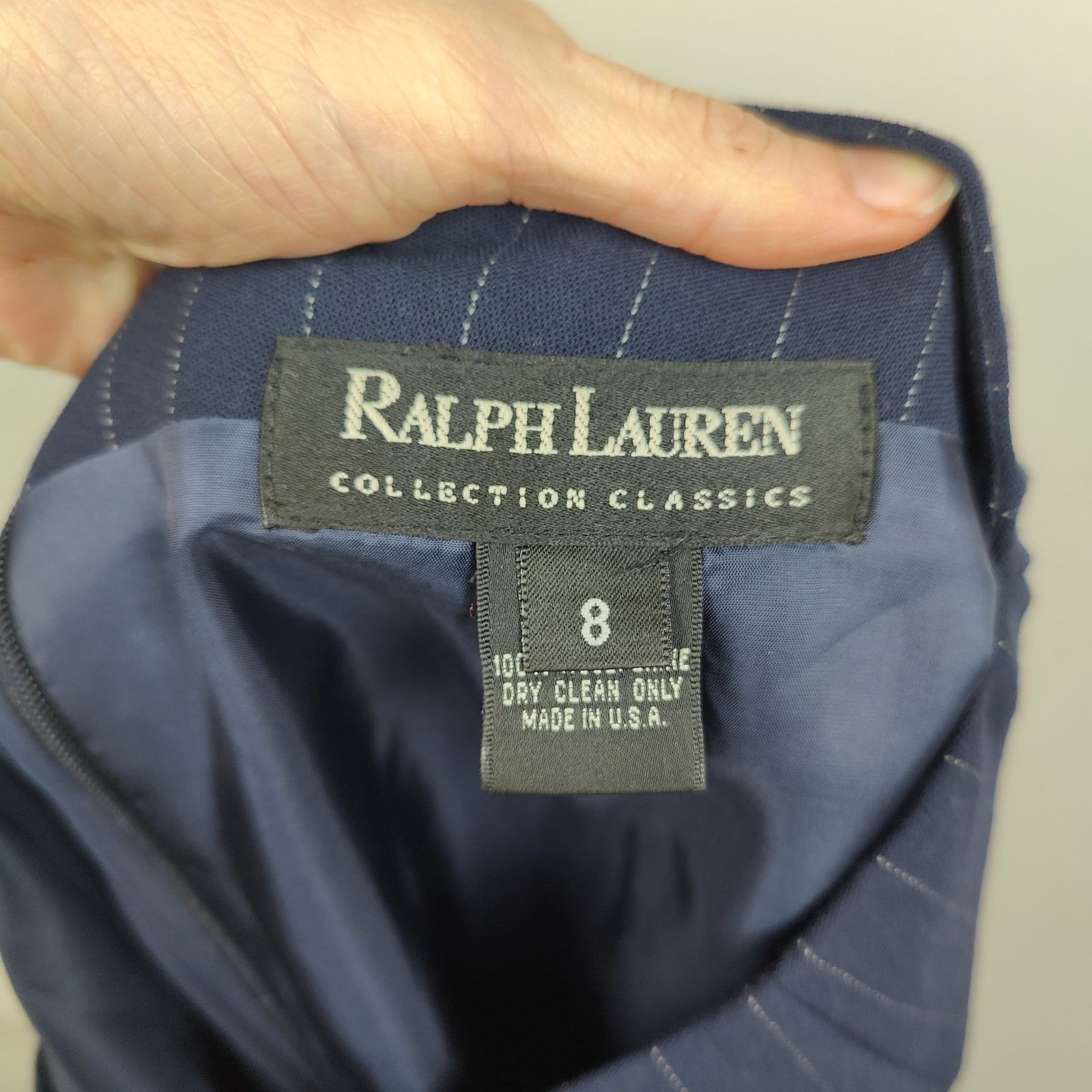 Ralph Lauren Vintage Ralph Lauren Collection Classics Wool Skirt 8 Size 30" / US 8 / IT 44 - 6 Thumbnail