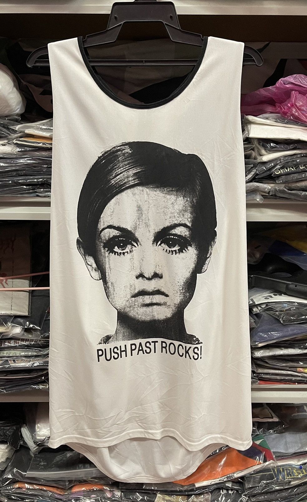 Other Tank Top " Push Past Rocks! "🔥🔥🔥 Size XL / US 12-14 / IT 48-50 - 1 Thumbnail