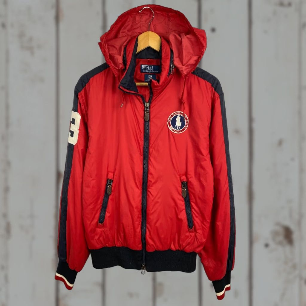 Polo Ralph Lauren Ralph Lauren USA Olympic Team 2010 Jacket Polo Ralph Lauren Mens Size S Red Retro Hype USA Theme Jacket Size US S / EU 44-46 / 1 - 1 Thumbnail