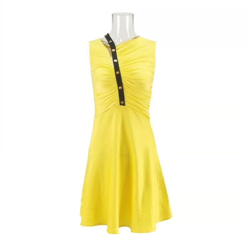 Versace Versace Contrasting sleeveless dress Size S / US 4 / IT 40 - 1 Thumbnail