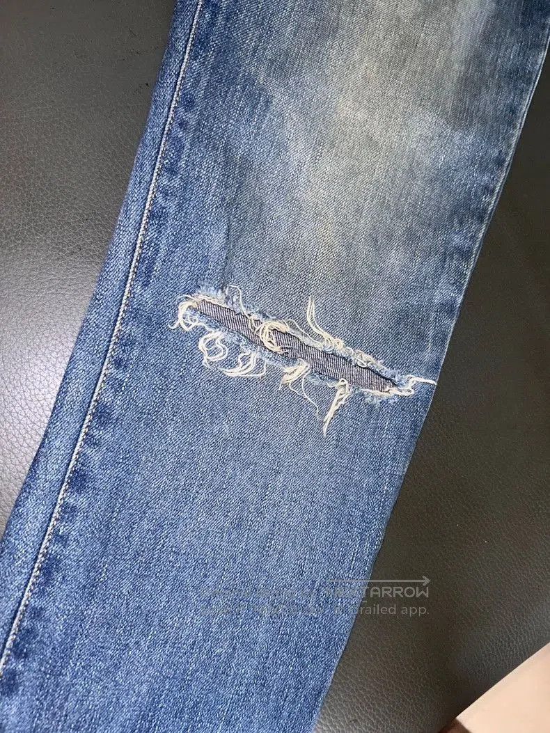 Other Saint Laurent Distressed Slim Fit Jeans. Size US 29 - 3 Thumbnail