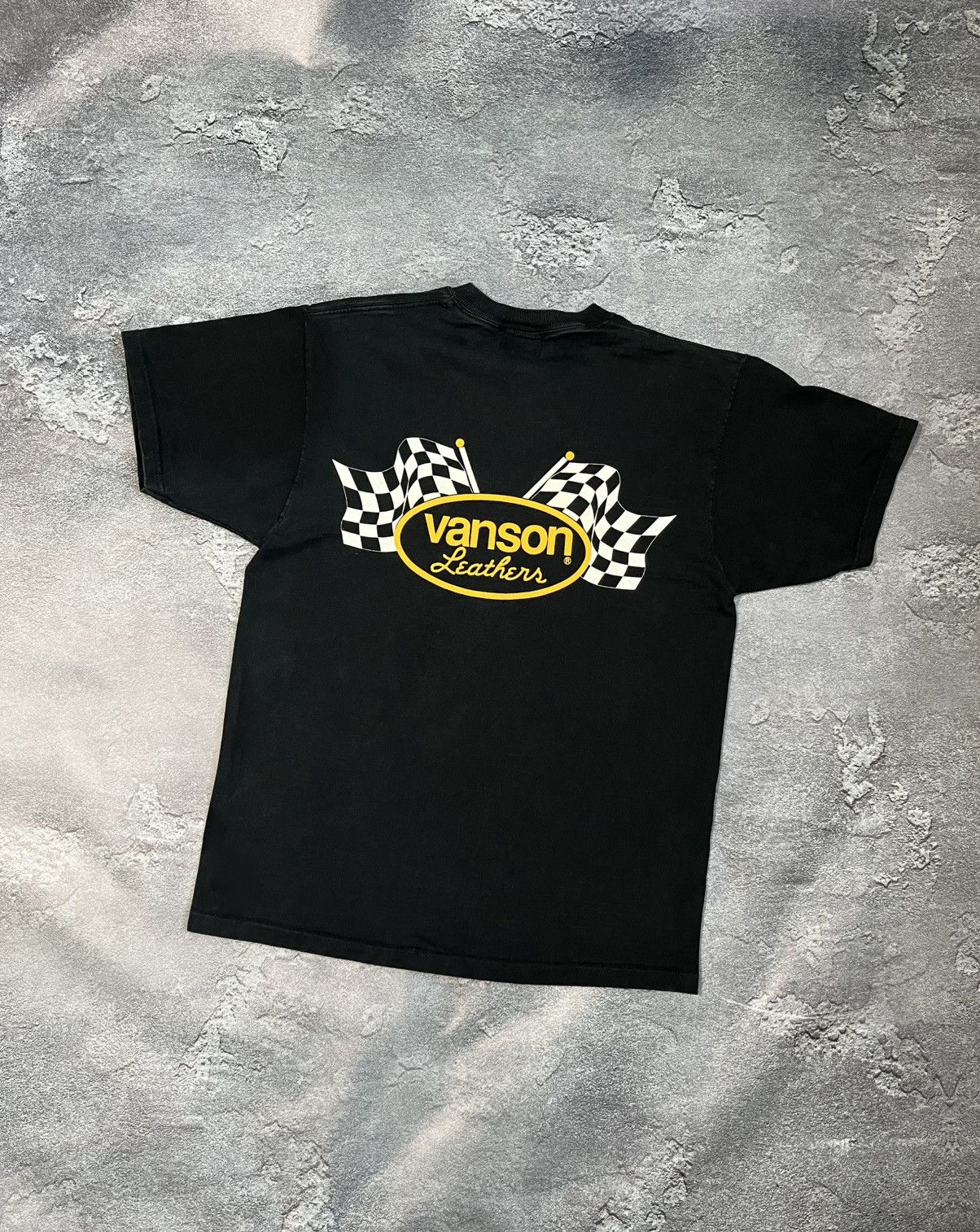 Vanson Leathers RARE Vintage 90s Vason Lathers Big Logo Shirt Size US M / EU 48-50 / 2 - 1 Thumbnail