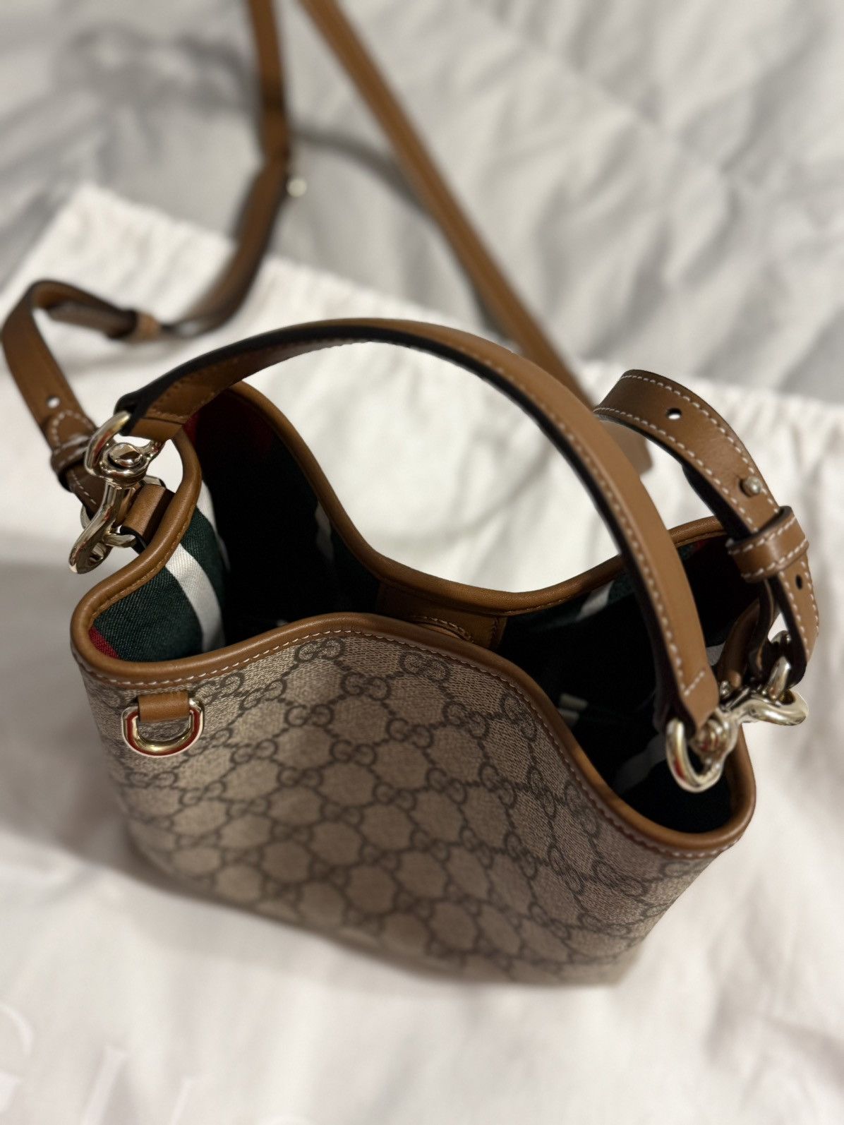 Gucci GG Emblem small bucket bag Size ONE SIZE - 6 Thumbnail