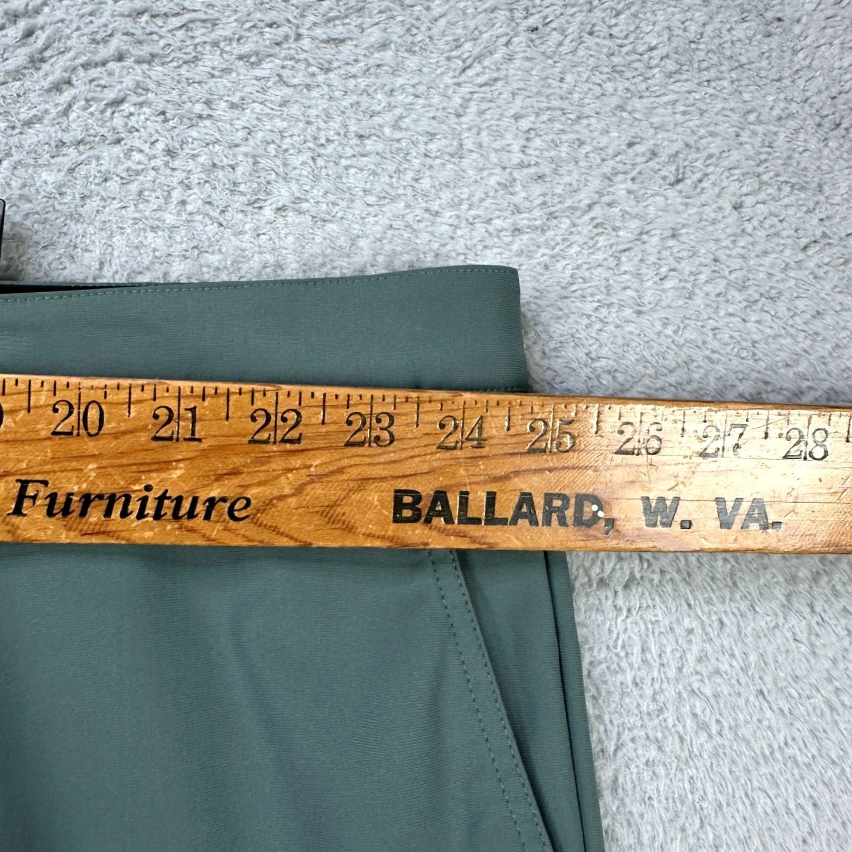 Vintage 01.Algo Mens Chino Golf Pants 42 Green Straight Leg Performance Tech Comfort NEW Size US 42 / EU 58 - 6 Thumbnail
