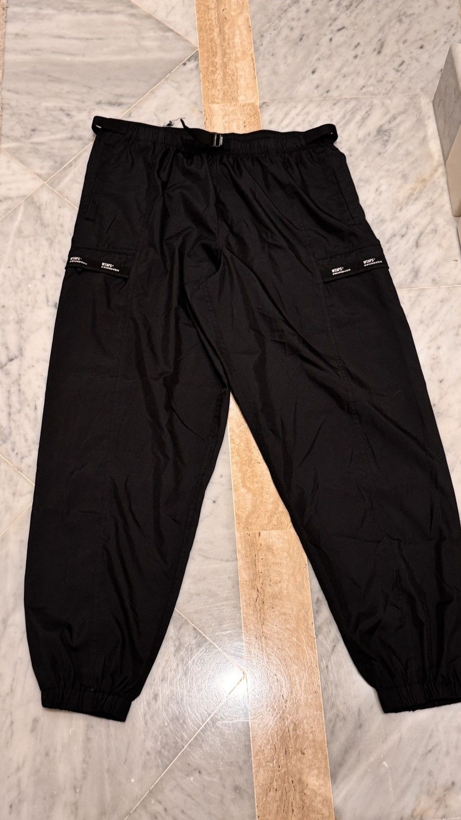 Wtaps Wtaps waterproof black joggers Size US 35 - 1 Thumbnail