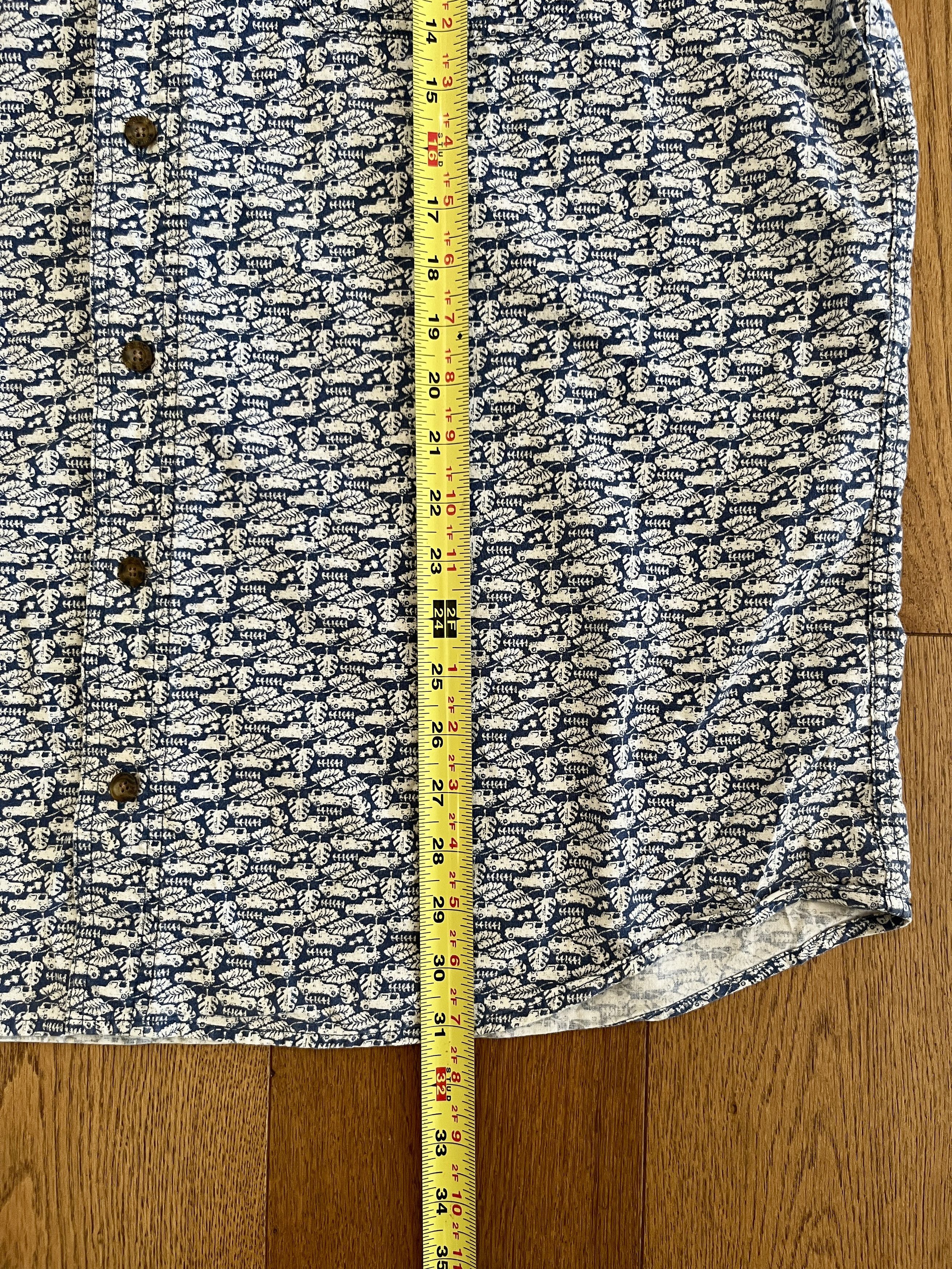 Woolrich Woolen Mills Woolrich Vintage SUV & Monstera Leaf Print Shirt 2XL Size US XXL / EU 58 / 5 - 6 Thumbnail