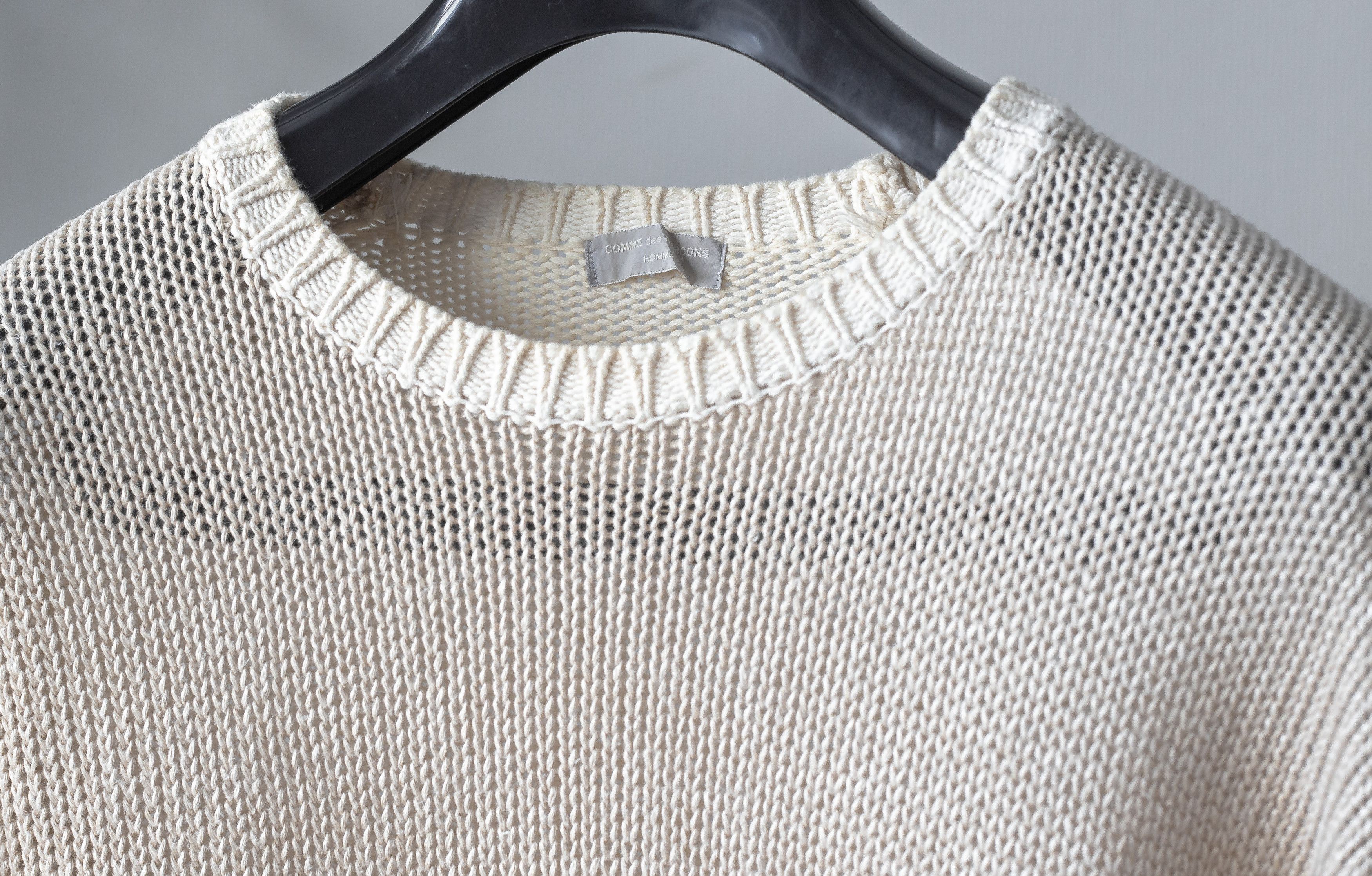 Comme des Garcons Homme cotton/linen knit Size US M / EU 48-50 / 2 - 5 Thumbnail