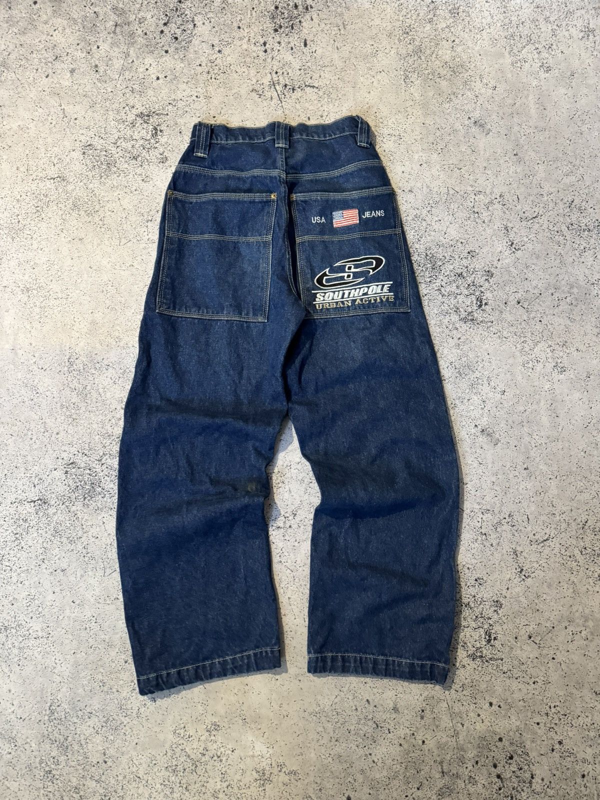 Wide vintage beggy jeans southpole rep