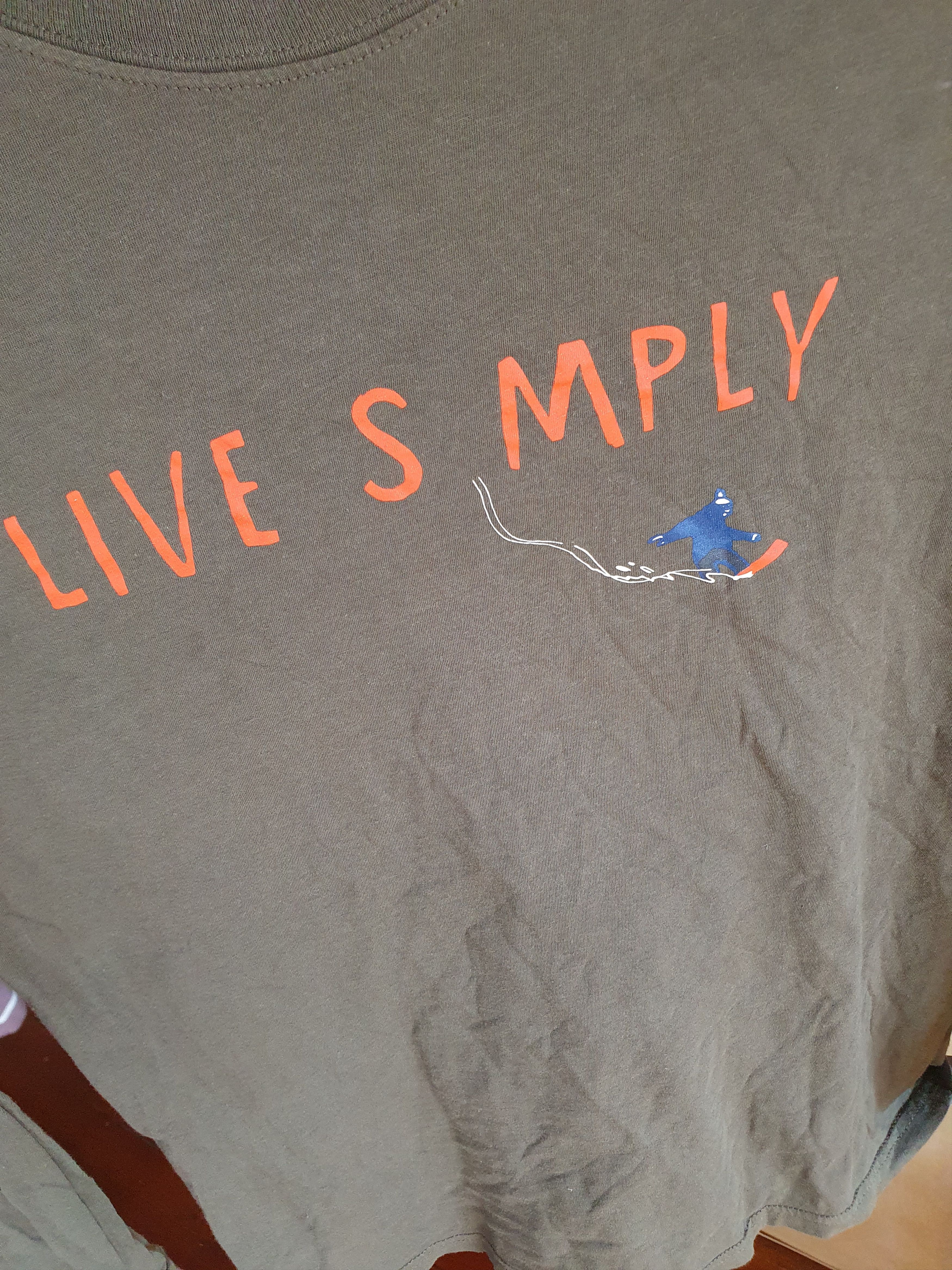 Patagonia Patagonia Live Simply T-shirt Snowboarder Long Sleeve S Size S / US 4 / IT 40 - 8 Thumbnail