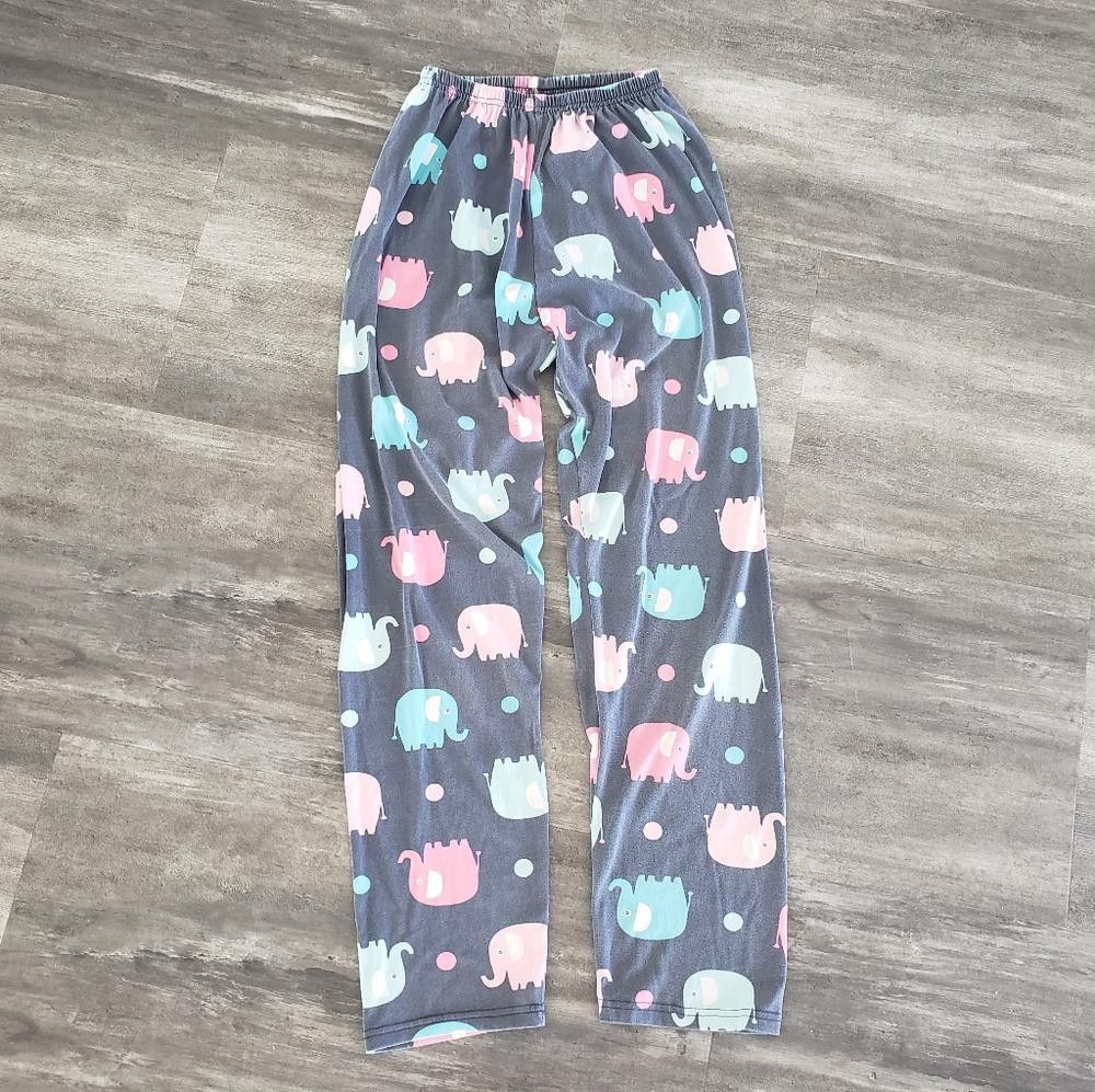 Shein Multicolored Elephant SHEIN Thin Lounge Sweats Size 26" / US 2 / IT 38 - 1 Thumbnail