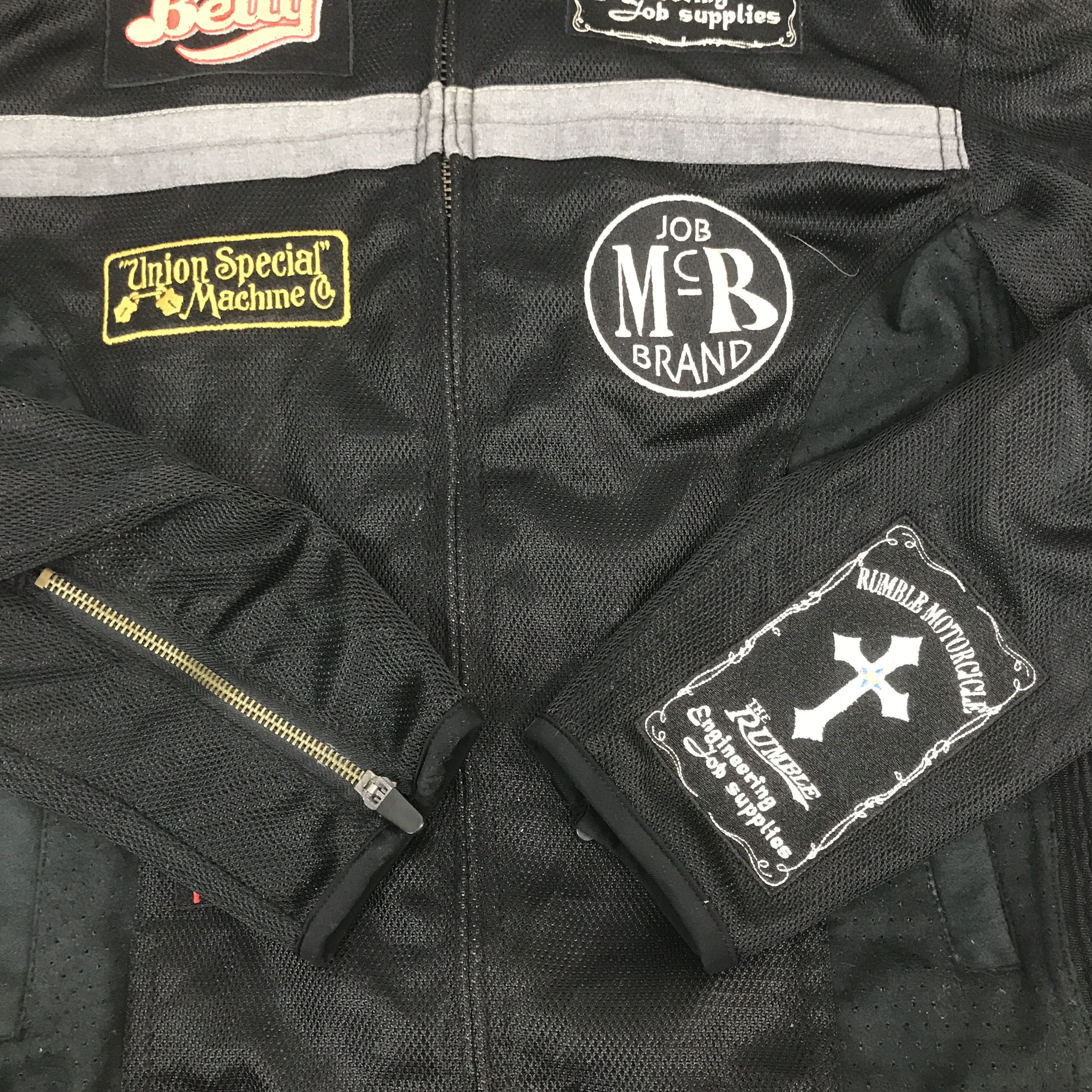 Japanese Brand × Vintage Vintage Rumble Wheelers Racing punk motorcycle Jacket Size US M / EU 48-50 / 2 - 7 Thumbnail
