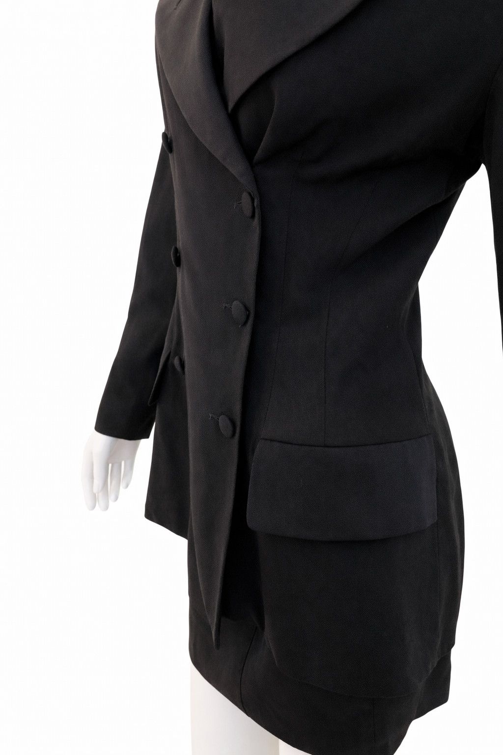 plein sud Plein Sud Archive Cut-Out Panel Strap Back Jacket Skirt Suit Size L / US 10 / IT 46 - 9 Thumbnail