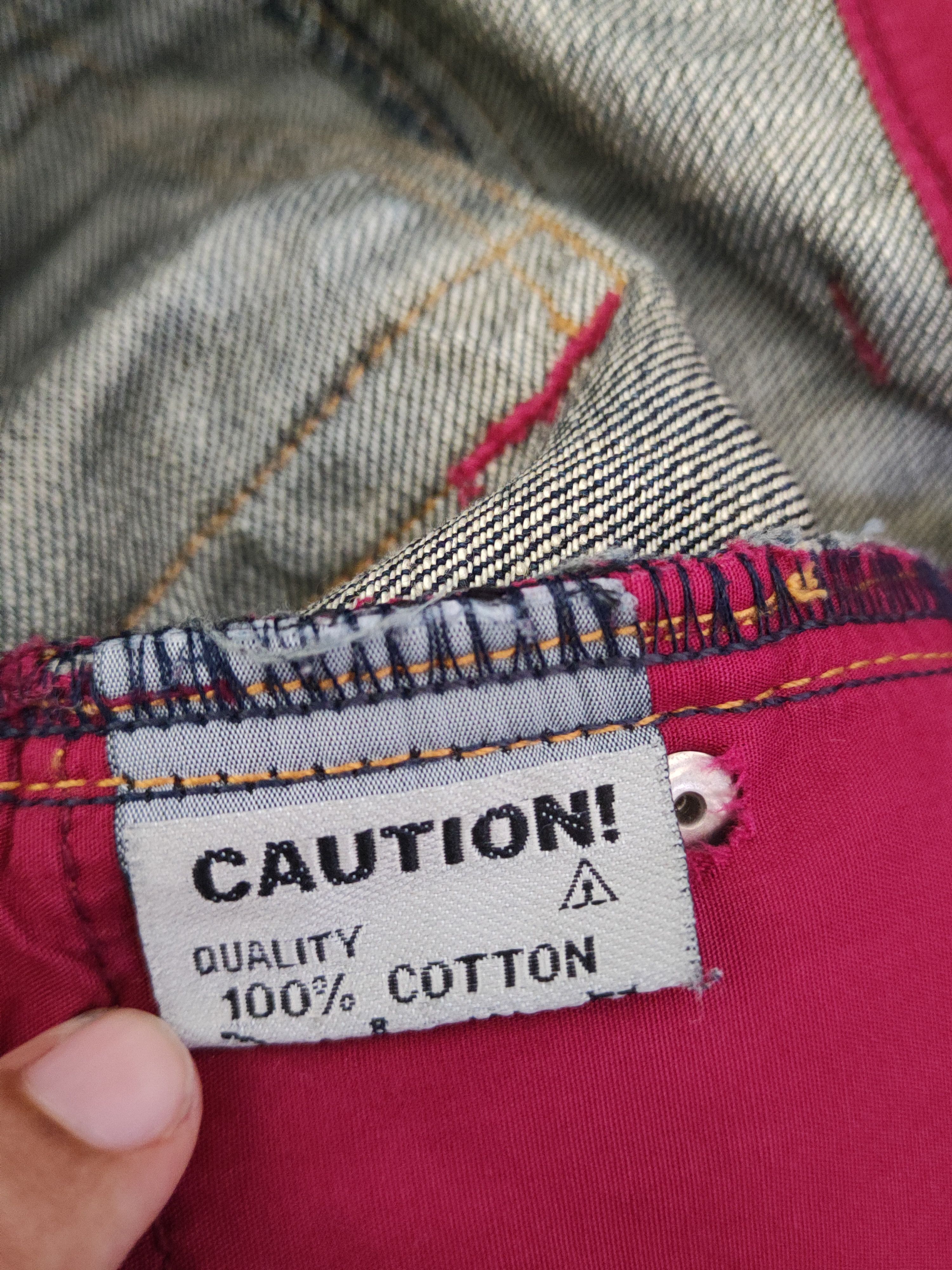 Japanese Brand Xanthous Dark Blue Distressed Ripped Jeans #W1835 Size US 32 / EU 48 - 17 Thumbnail
