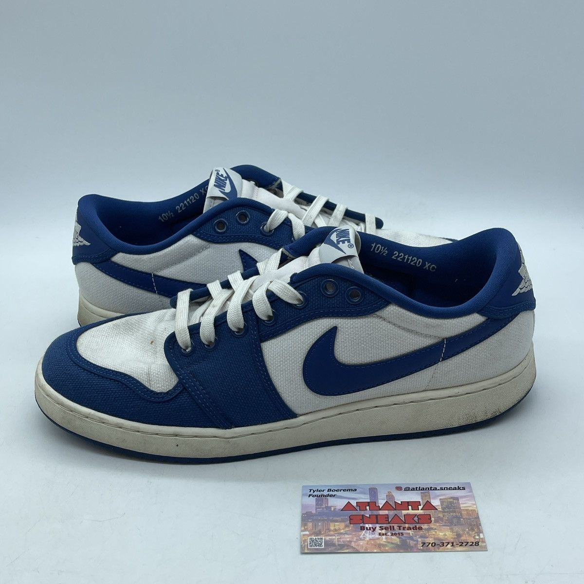 Nike Air Jordan 1 KO low Kentucky Size US 10.5 / EU 43-44 - 1 Thumbnail