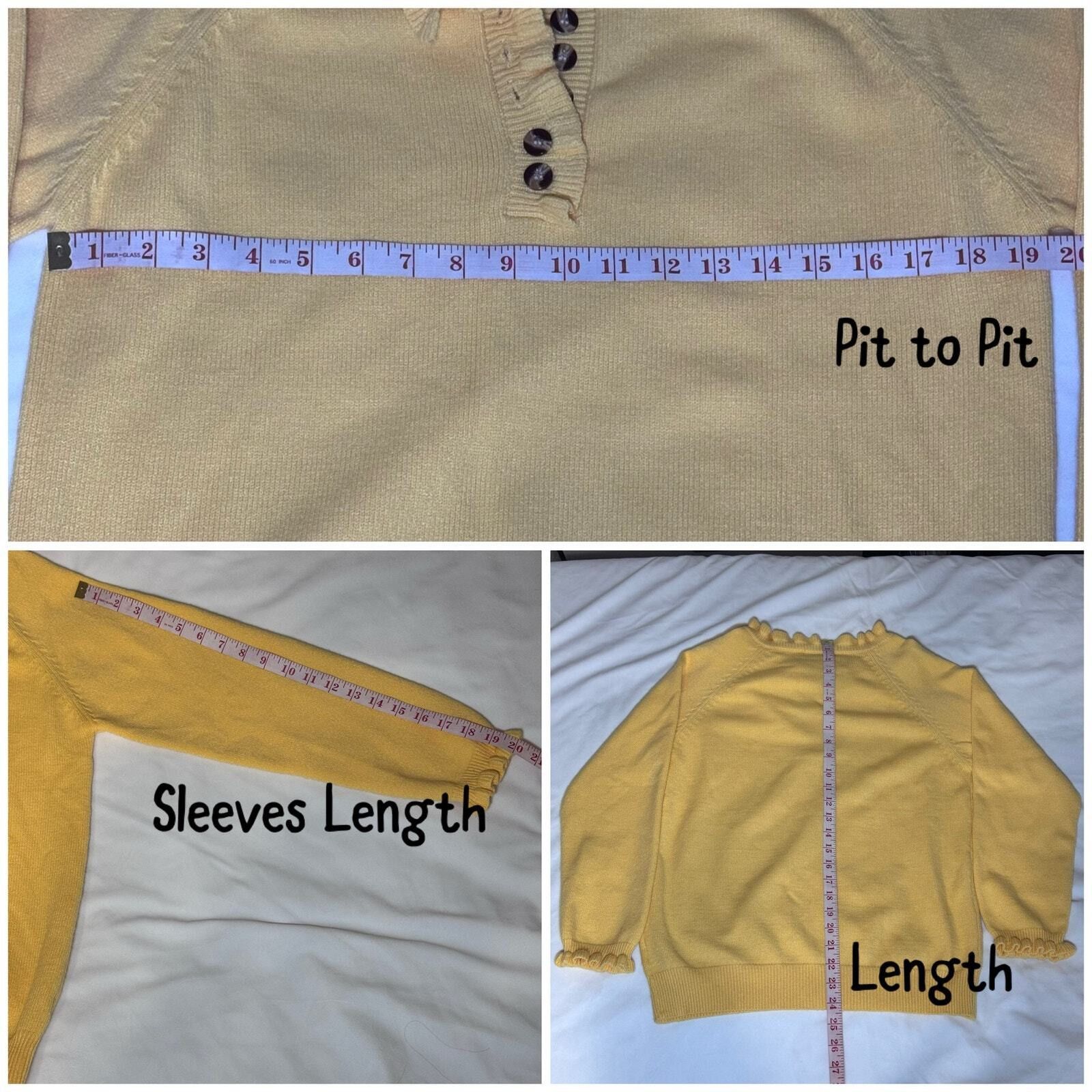 Unknown London BTFBM Casual Long Sleeve Button Down Crew Neck Sweater S Size S / US 4 / IT 40 - 8 Thumbnail