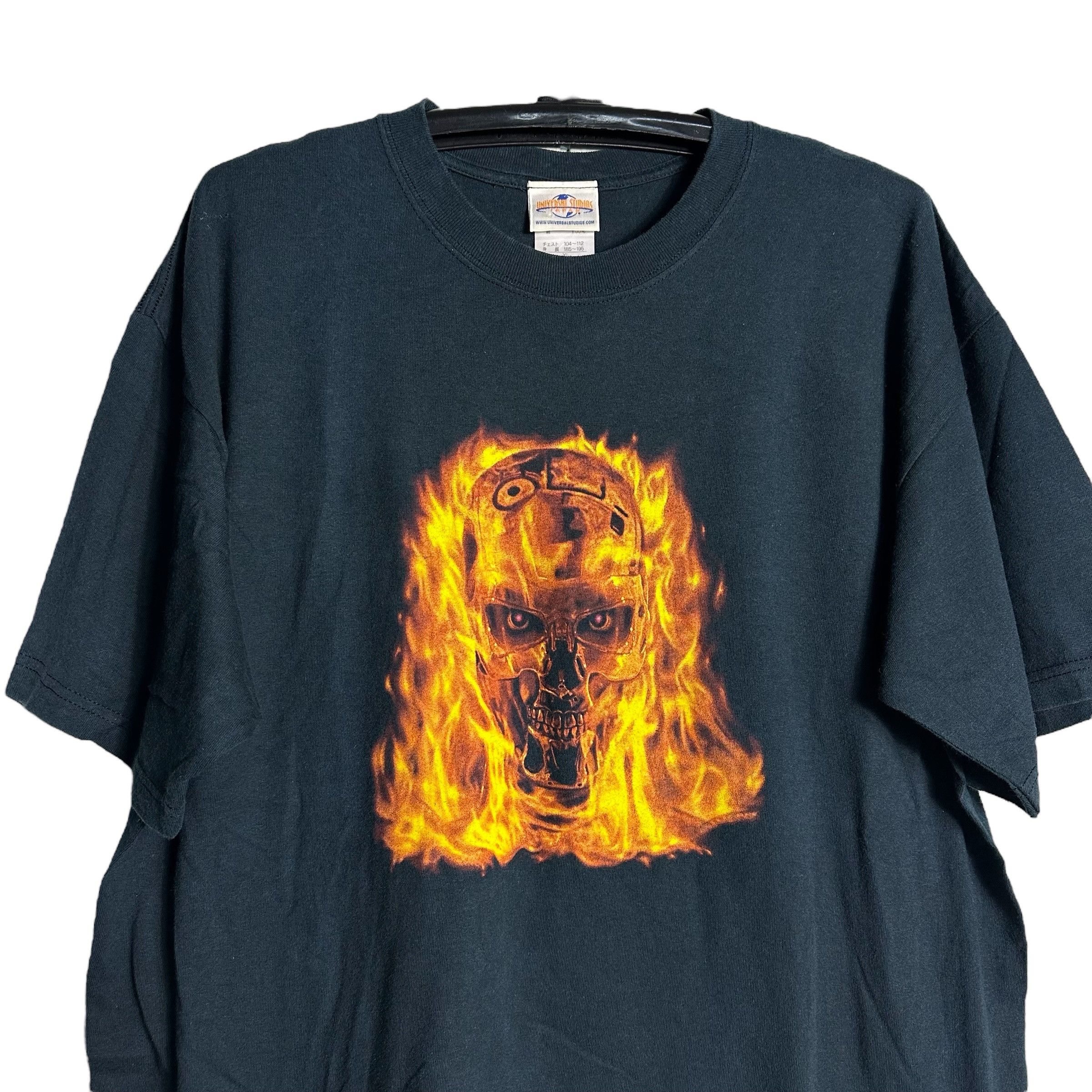 Universal Studios 🔥RARE🔥Vintage Terminator 2 Universal Studio Movie T-shirt Size US XL / EU 56 / 4 - 2 Thumbnail