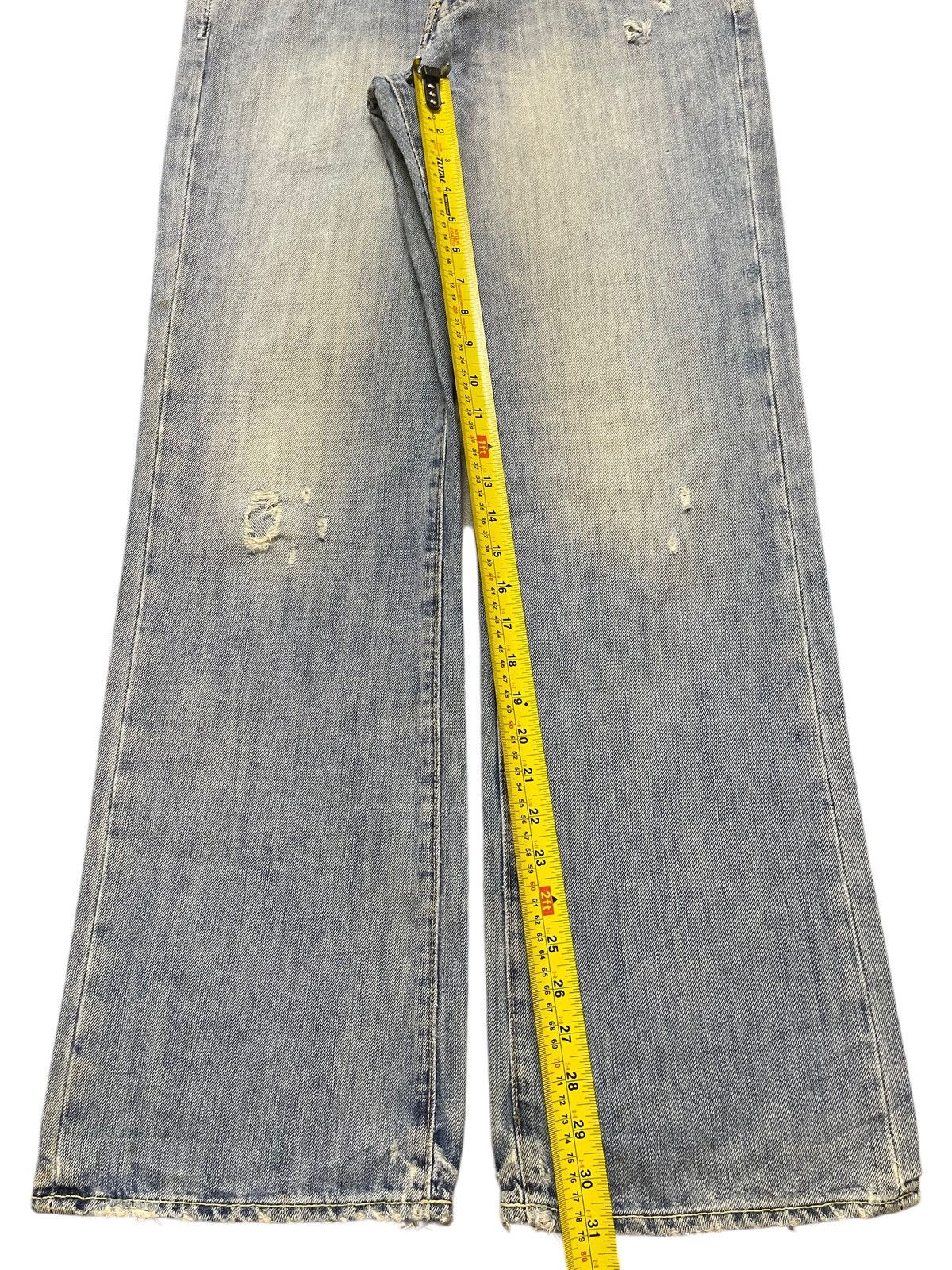 Abercrombie & Fitch Vintage Abercrombie & Fitch Blue Faded Wash Baggy Wide Leg Size US 32 / EU 48 - 15 Thumbnail