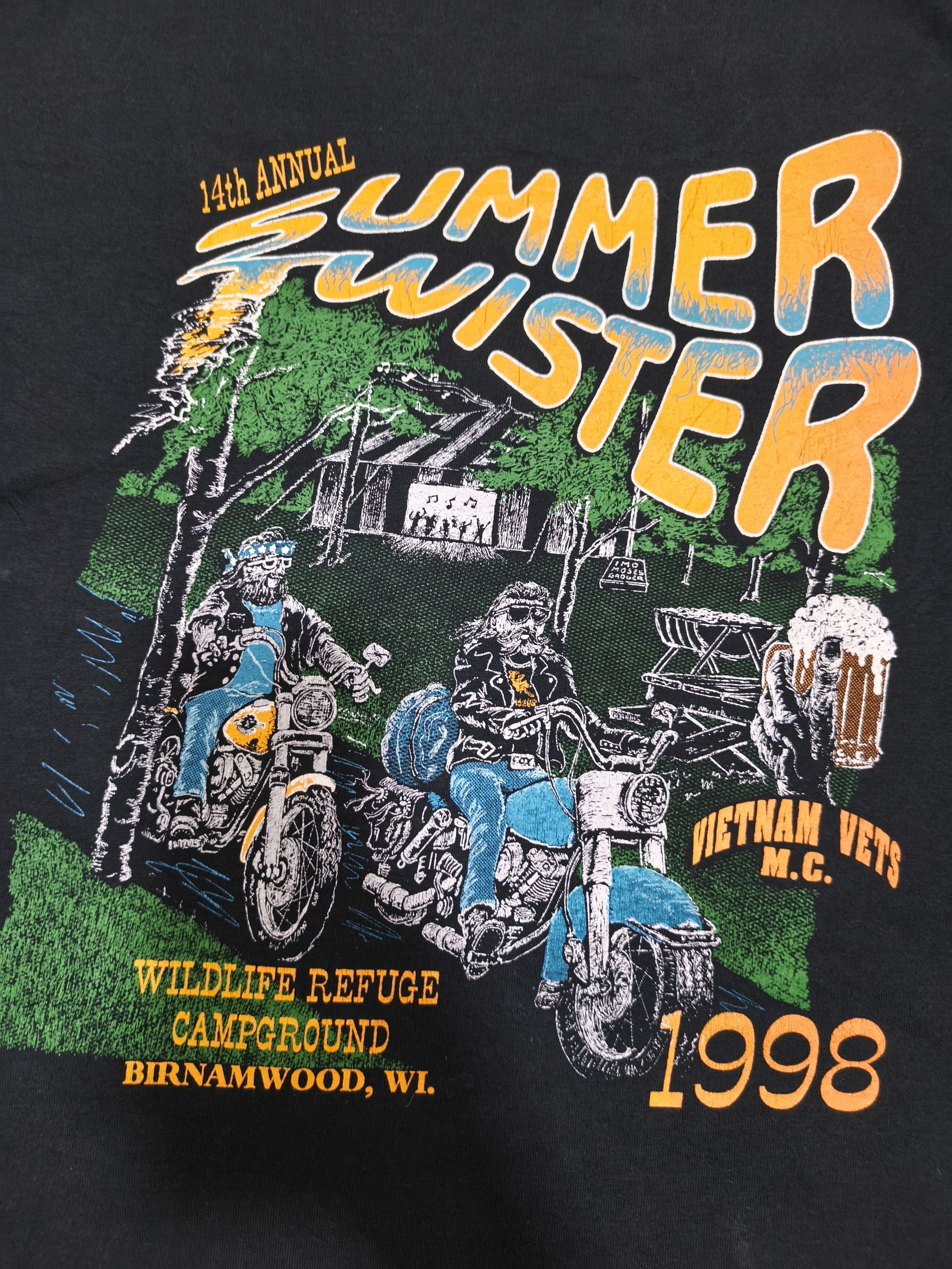 Other Vintage 14th Annual Summer Twister M/C Graphic Tee Size US L / EU 52-54 / 3 - 2 Thumbnail