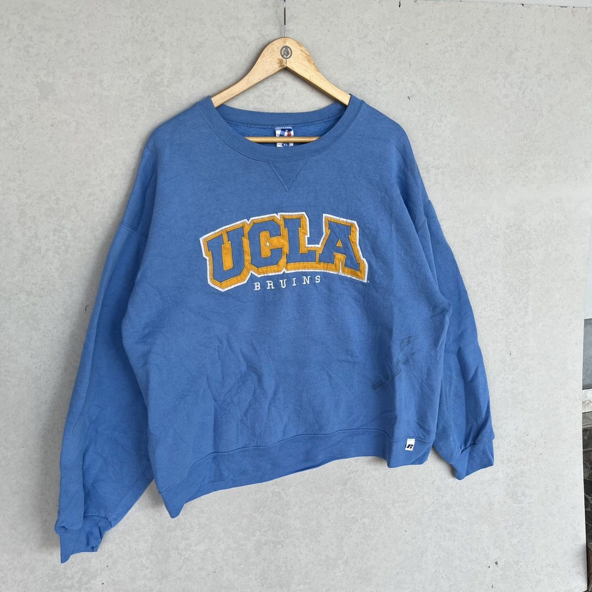 Other Vintage Russell Athletic Blue Crewneck Sweatshirt SizeXL Size US XL / EU 56 / 4 - 3 Thumbnail