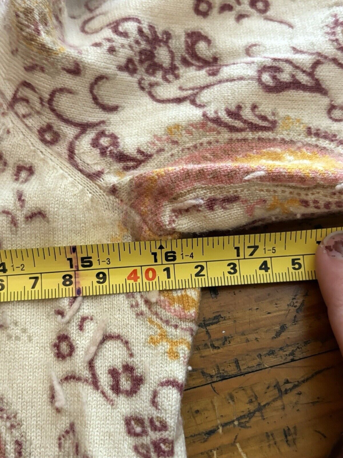 Lucky Brand Lucky Brand Cardigan Beige Blue Paisley Small Size S / US 4 / IT 40 - 4 Thumbnail