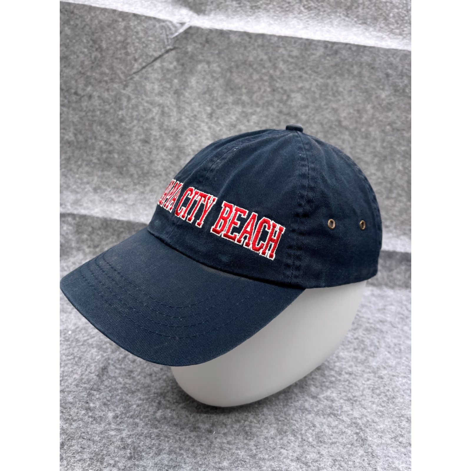 Vintage Marco Destin Hat Strap Back Adult One Size Blue Cotton Beach Size ONE SIZE - 4 Thumbnail
