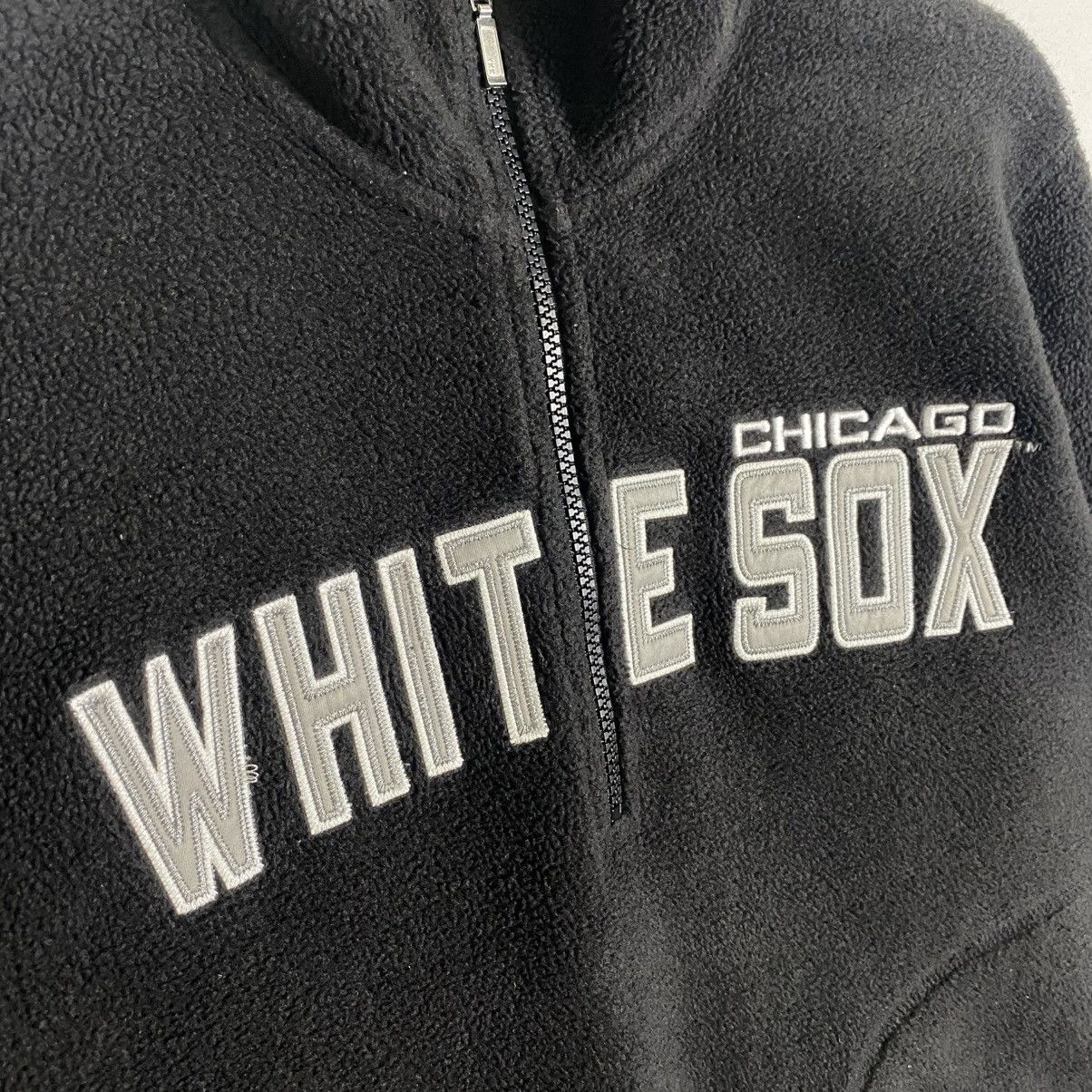 MLB Vintage Chicago White Sox Fleece Half Zip M Size Size US M / EU 48-50 / 2 - 7 Thumbnail