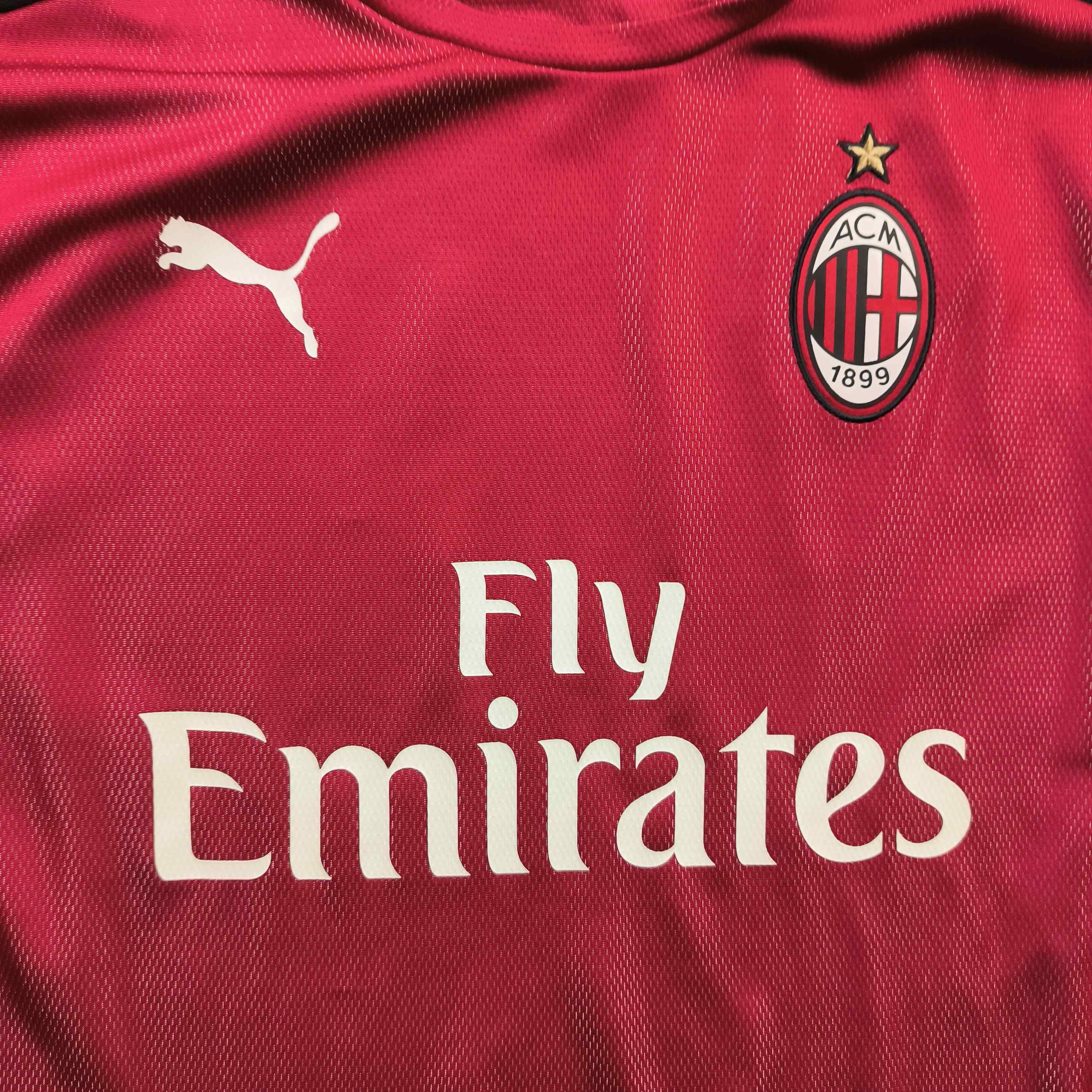 Puma AC Milan 2018-19 Puma training football jersey shirt size M Size US M / EU 48-50 / 2 - 3 Thumbnail