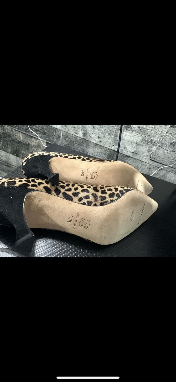 Manolo Blahnik Manola Blahnik Size US 9.5 / IT 39.5 - 5 Thumbnail