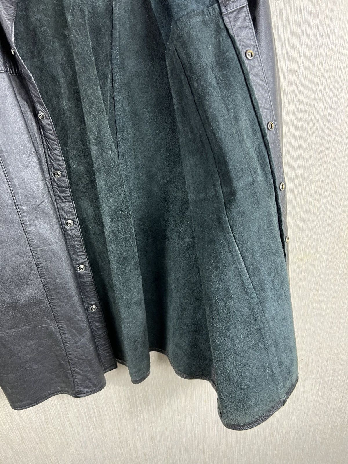 Guidi Vintage 90s avant garde leather shirt button up with pocket Size US M / EU 48-50 / 2 - 22 Thumbnail