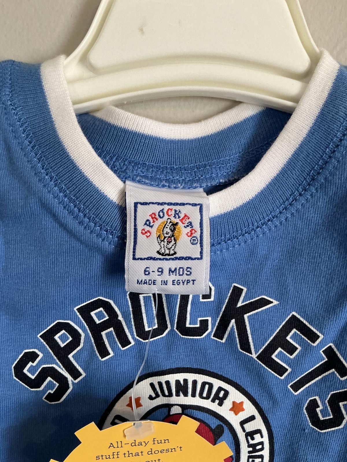 Other Sprockets Blue Sleeveless Baby Tank Top 9 Months Size ONE SIZE - 3 Thumbnail