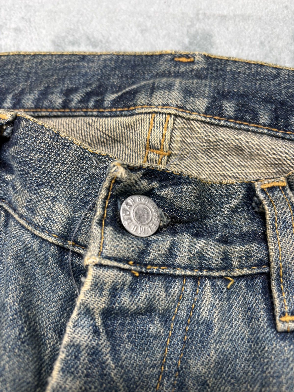 Helmut Lang Vintage 1998 Helmut Lang Painter Denim Jeans S0339 Size US 28 / EU 44 - 6 Thumbnail