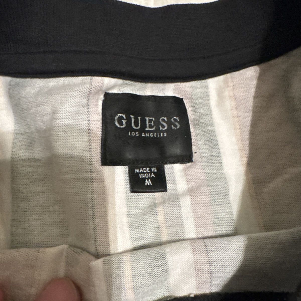 Guess Guess t shirt Los Angeles stripe vintage Long Sleeve tee Size US M / EU 48-50 / 2 - 3 Thumbnail