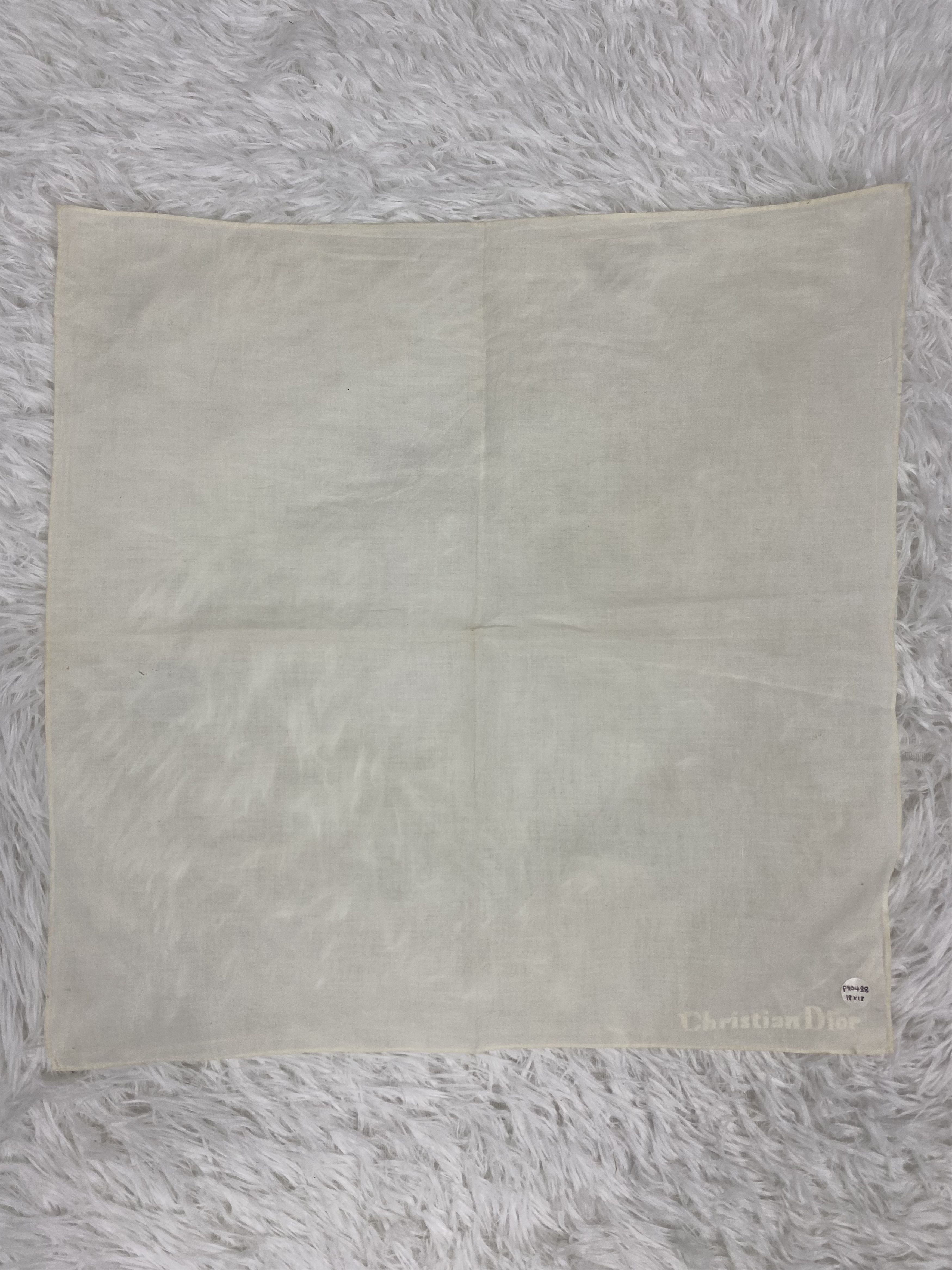 Vintage Vintage Christian Dior Handkerchief Neckerchief PH0488 Size ONE SIZE - 3 Thumbnail