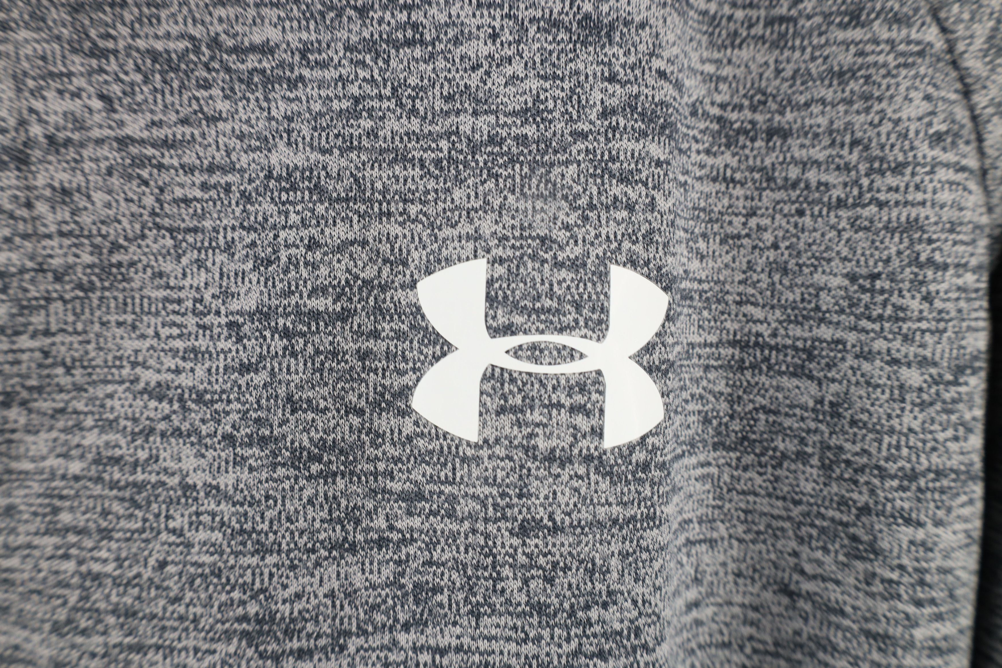 Under Armour × Vintage New Under Armour HeatGear Half Zip Pullover Jacket Top Gray Size L / US 10 / IT 46 - 4 Thumbnail